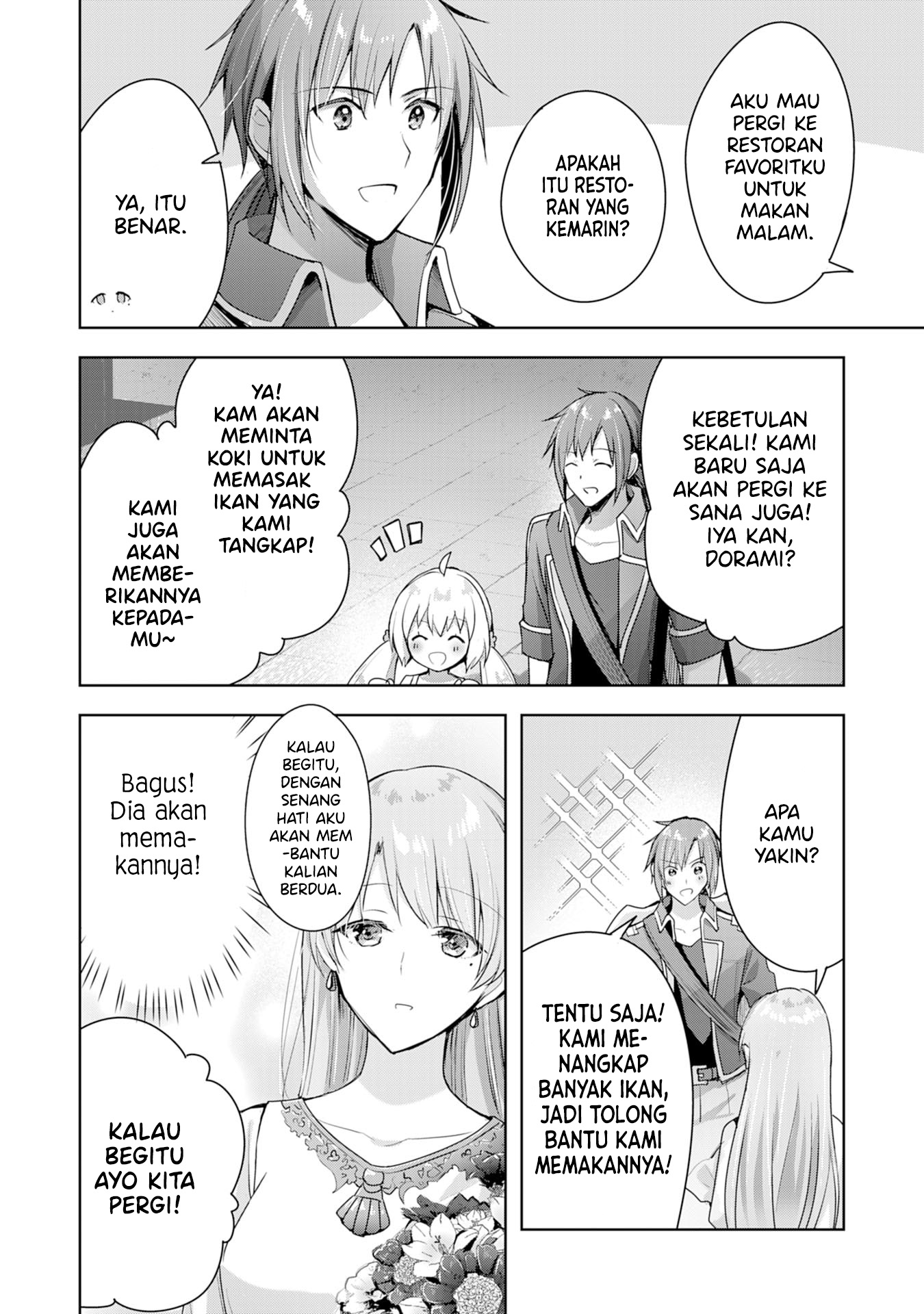 Uketsukejou ni Kokuhaku shitakute Guild ni Kayoitsumetara Eiyuu ni Natteta Chapter 6 - halaman 24