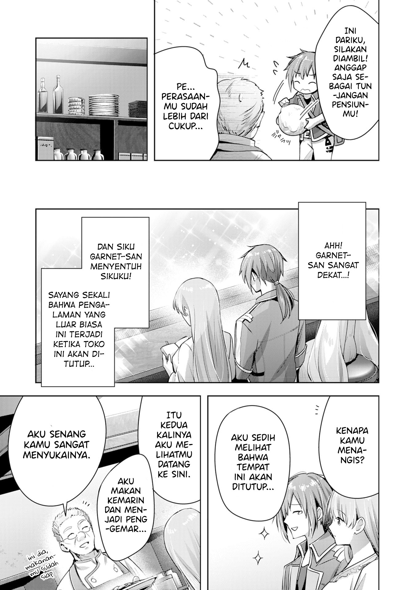 Uketsukejou ni Kokuhaku shitakute Guild ni Kayoitsumetara Eiyuu ni Natteta Chapter 6 - halaman 29