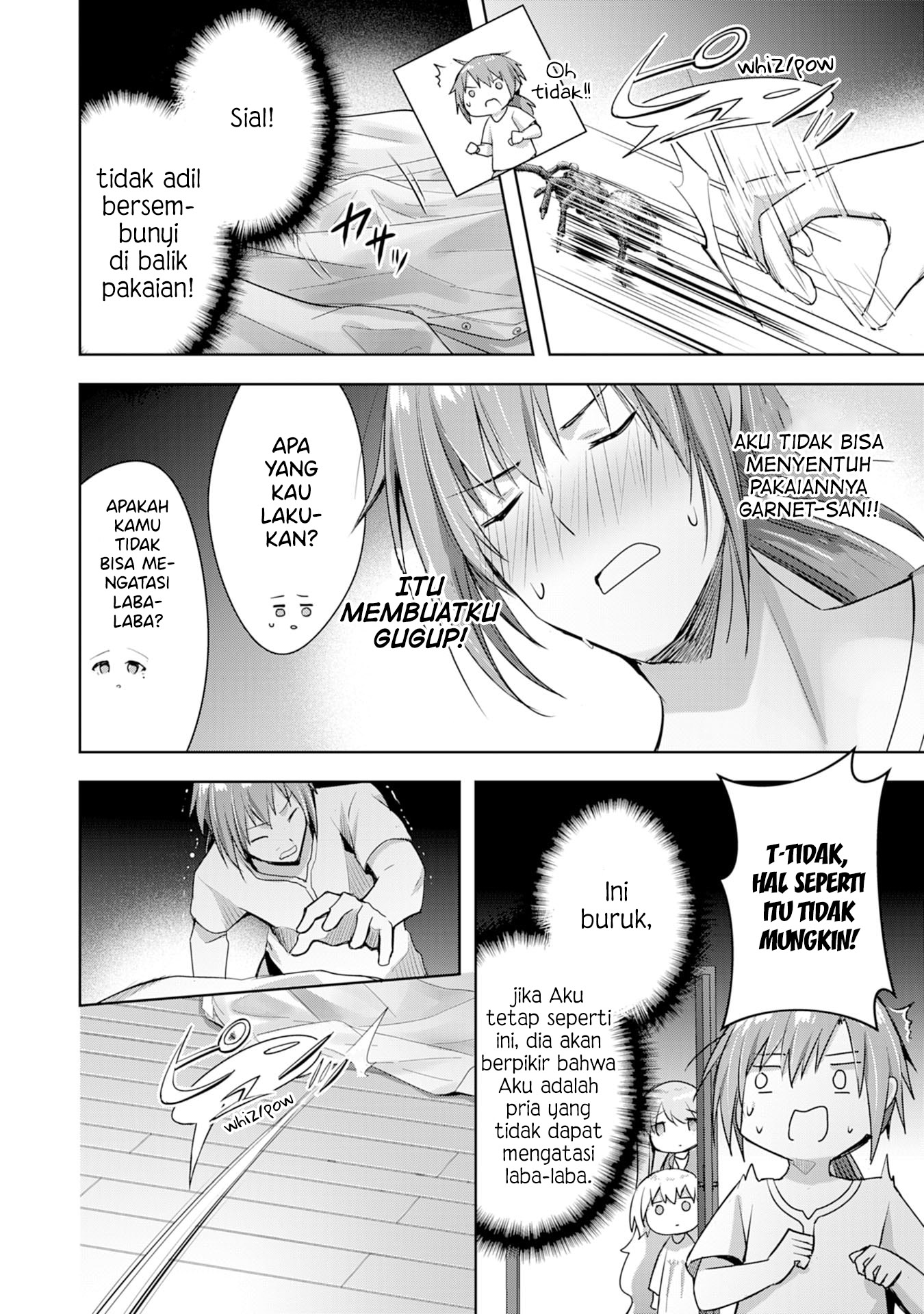 Uketsukejou ni Kokuhaku shitakute Guild ni Kayoitsumetara Eiyuu ni Natteta Chapter 8 - halaman 19