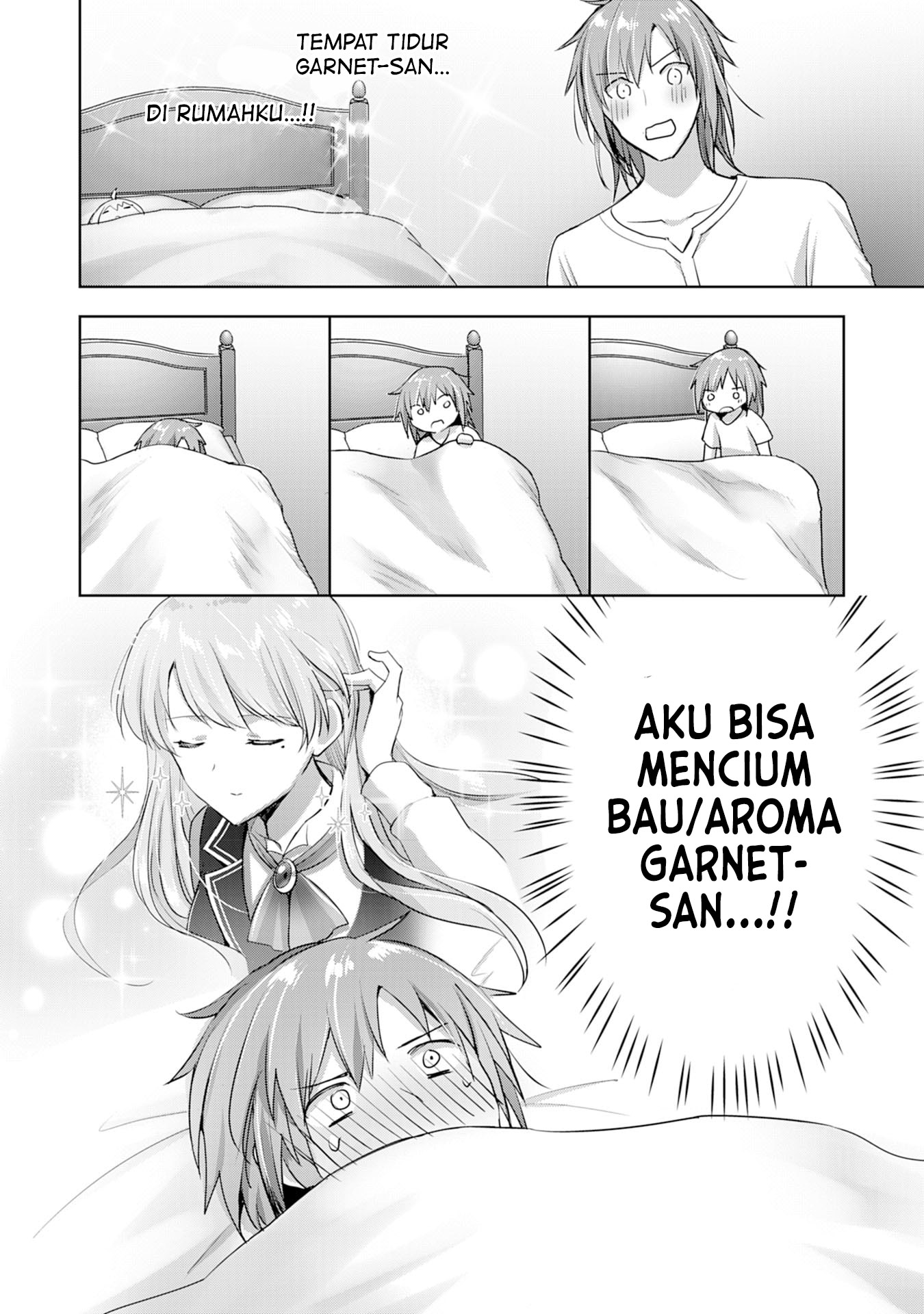 Uketsukejou ni Kokuhaku shitakute Guild ni Kayoitsumetara Eiyuu ni Natteta Chapter 8 - halaman 27