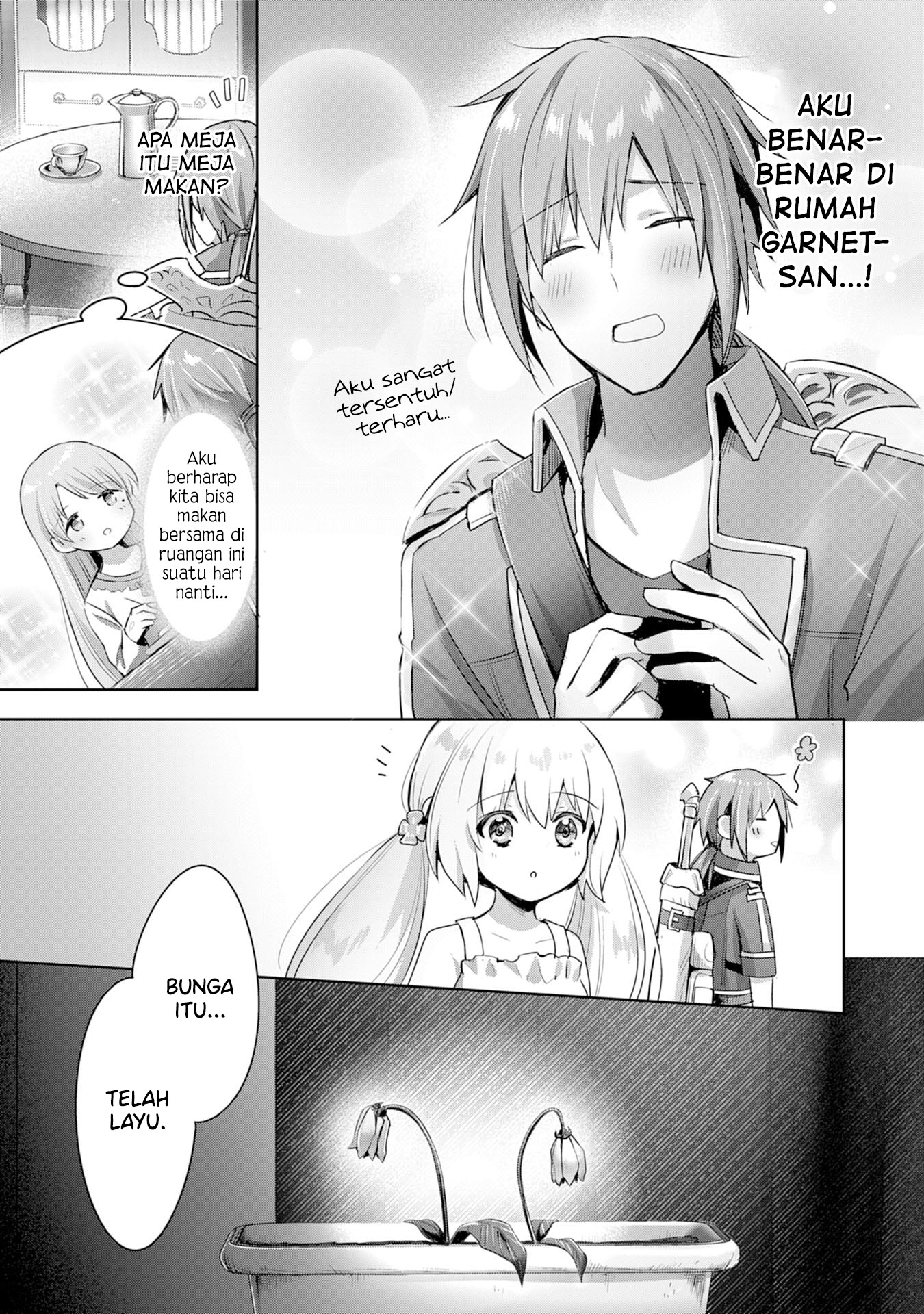 Uketsukejou ni Kokuhaku shitakute Guild ni Kayoitsumetara Eiyuu ni Natteta Chapter 8 - halaman 5
