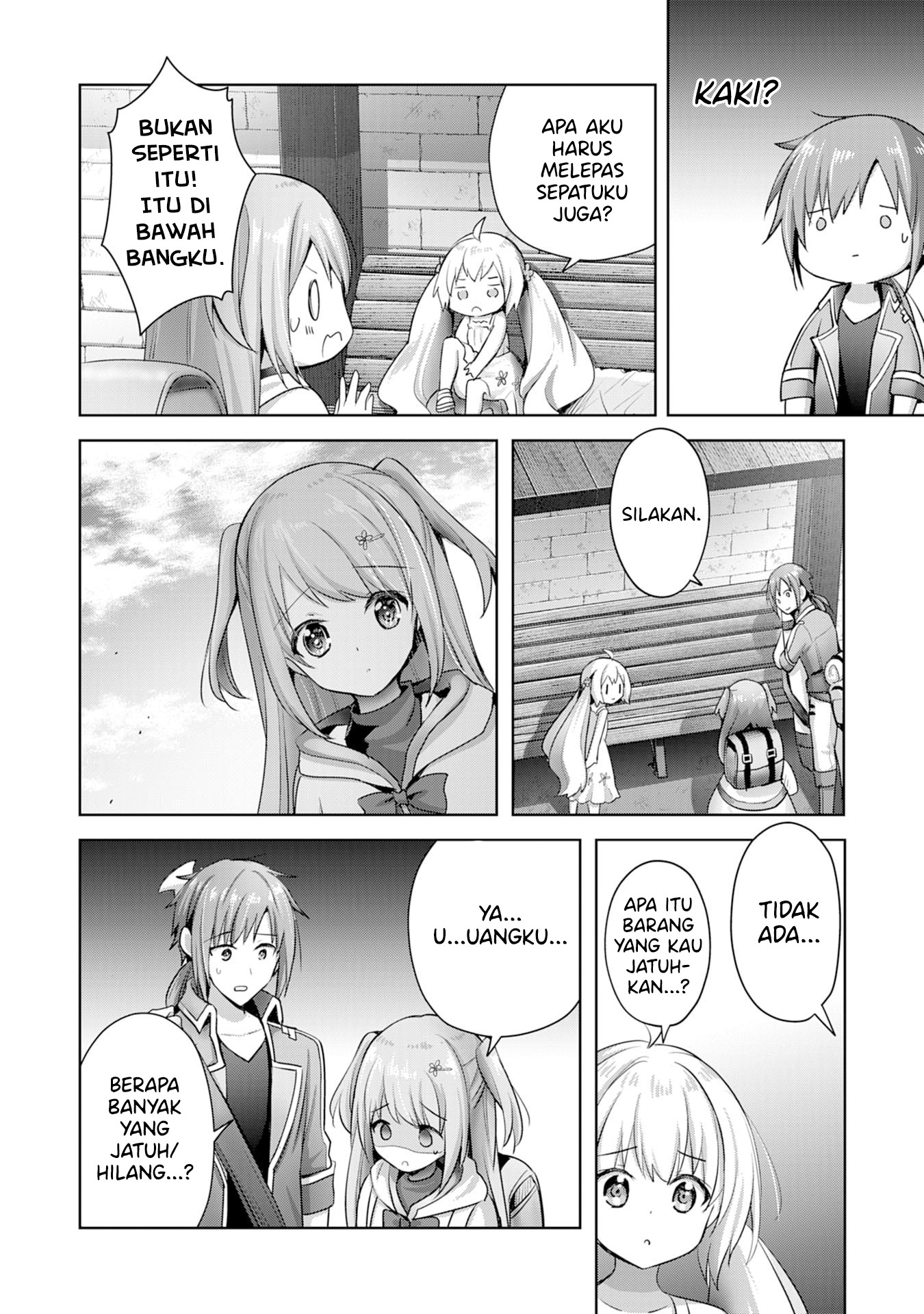 Uketsukejou ni Kokuhaku shitakute Guild ni Kayoitsumetara Eiyuu ni Natteta Chapter 9 - halaman 5