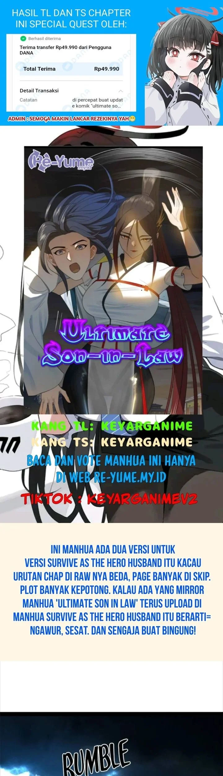 Ultimate Son-in-law Chapter 107 - halaman 1