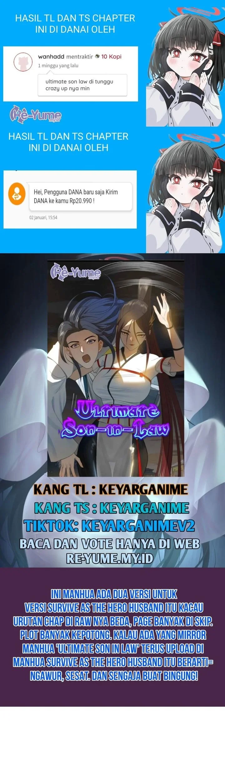 Ultimate Son-in-law Chapter 153 - halaman 1