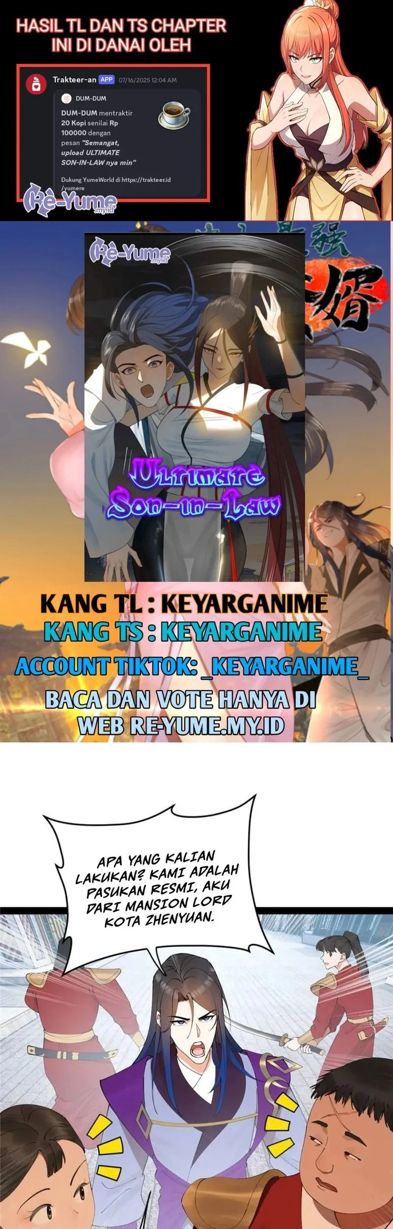 Ultimate Son-in-law Chapter 254 - halaman 1