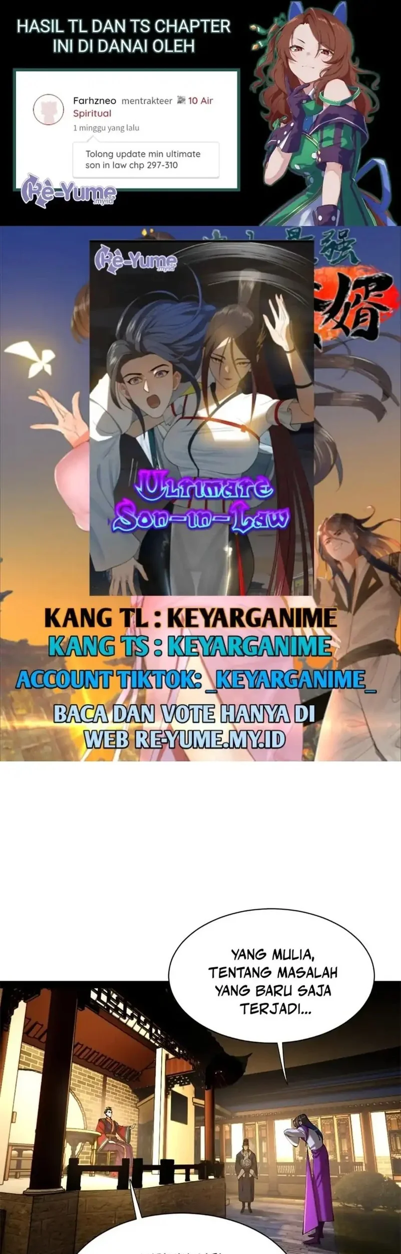 Ultimate Son-in-law Chapter 310 - halaman 1