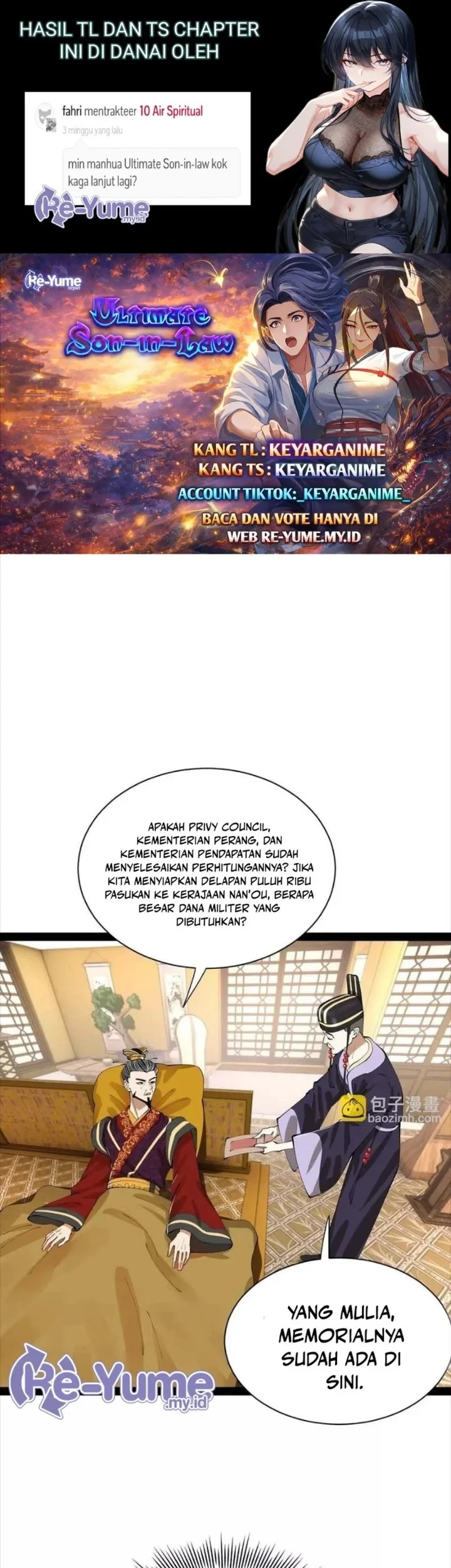 Ultimate Son-in-law Chapter 349 - halaman 1