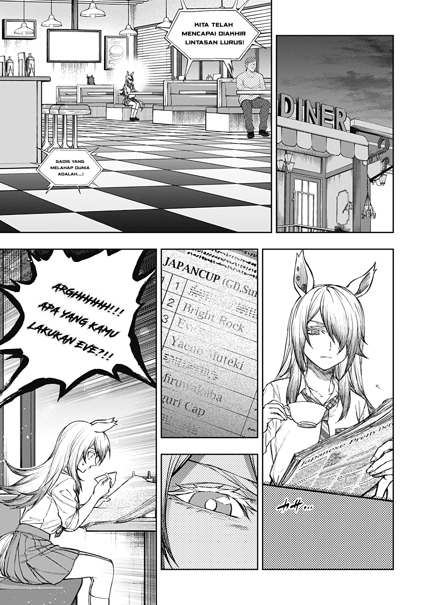 Uma Musume Cinderella Gray Gaiden: Behind the scenes Chapter 0 - halaman 6