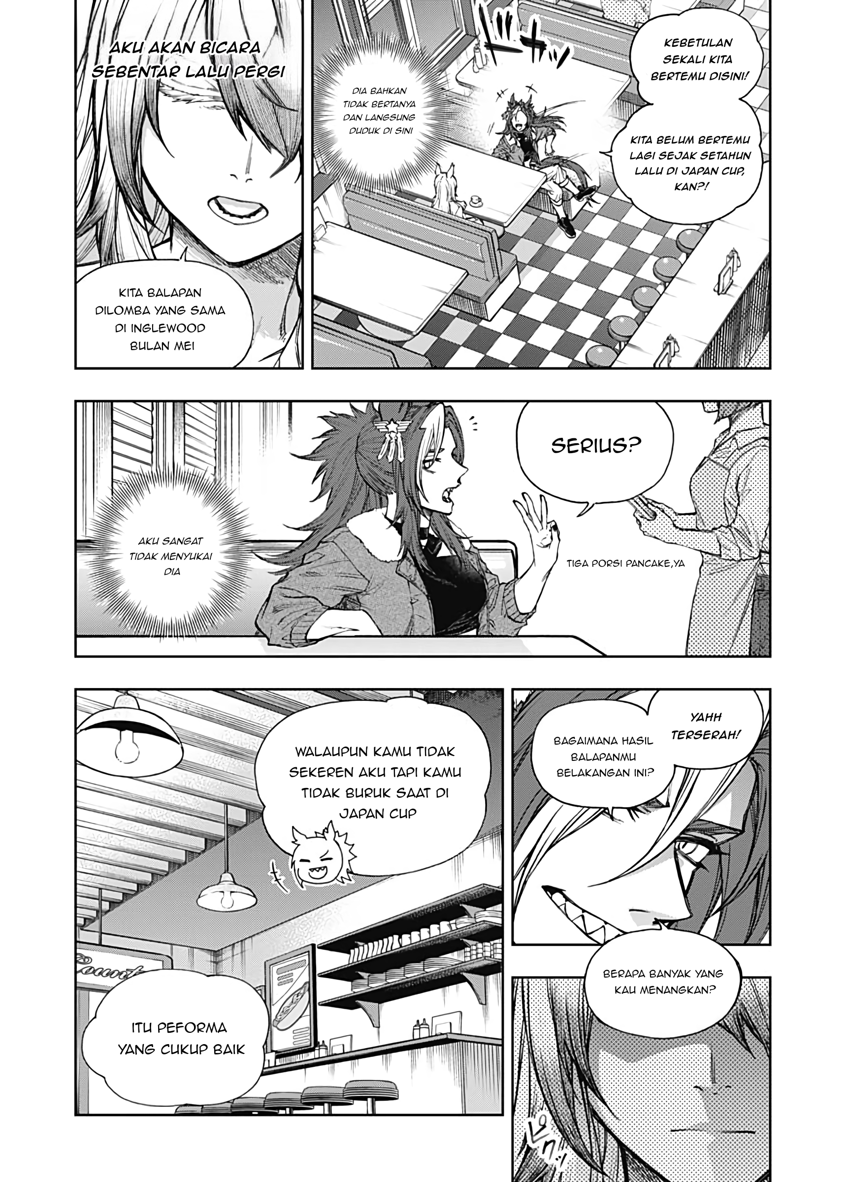 Uma Musume Cinderella Gray Gaiden: Behind the scenes Chapter 0 - halaman 8