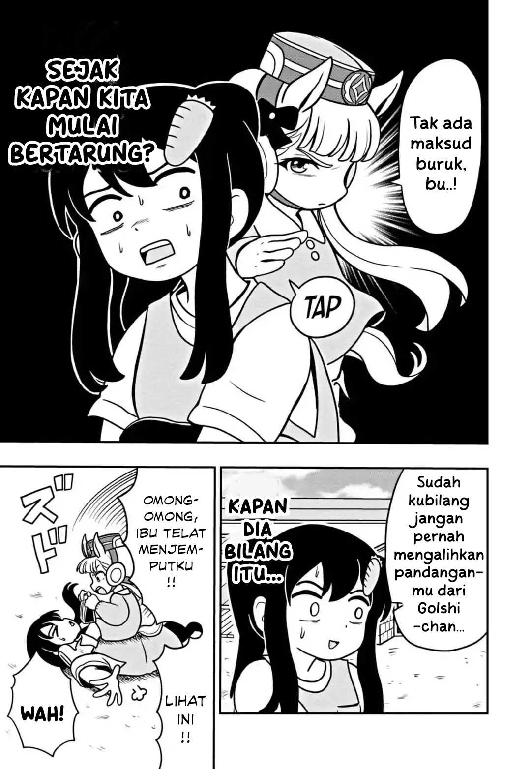 Uma Musume: Pisupisu☆Supisupi Golshi-chan Chapter 1 - halaman 10