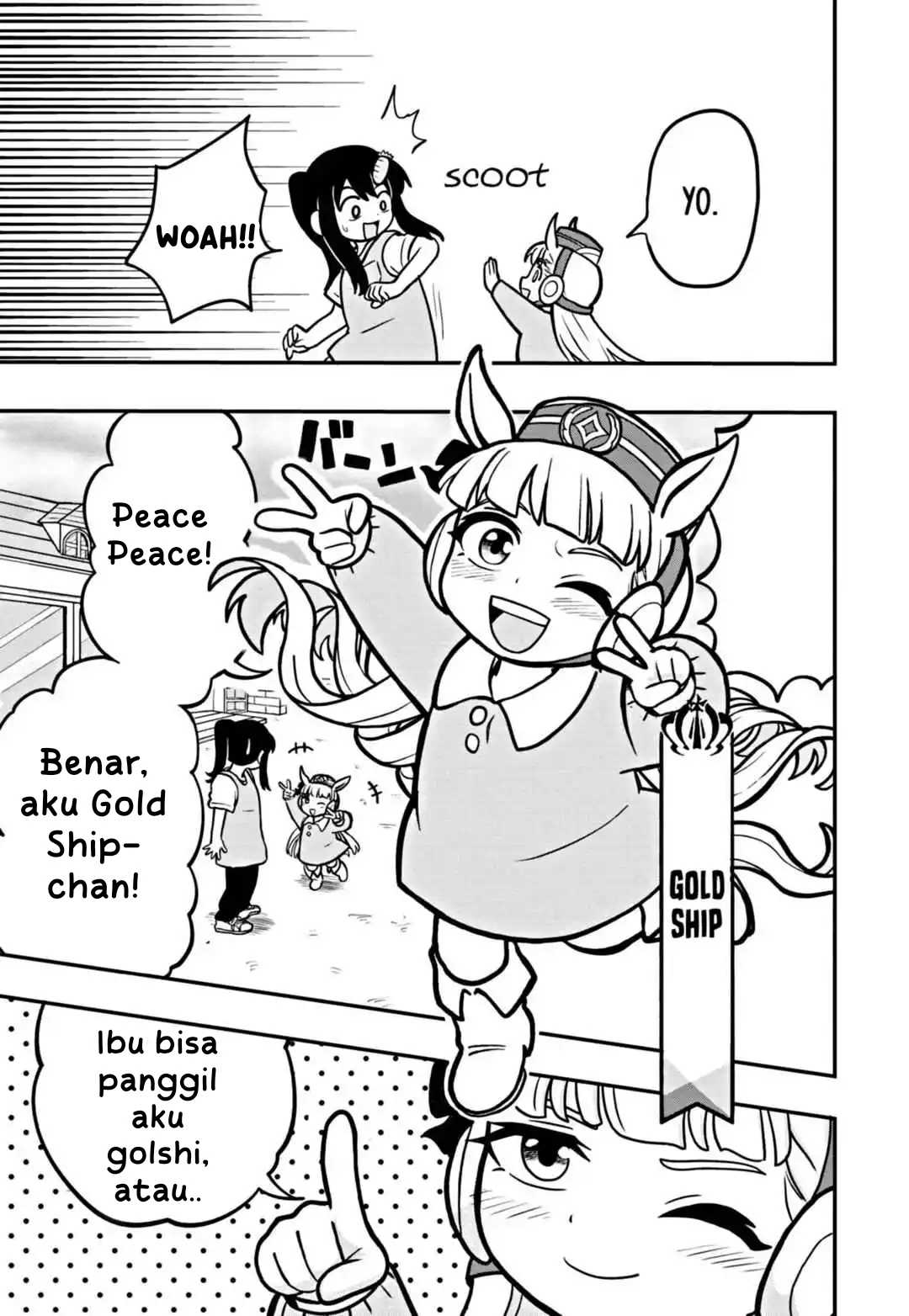 Uma Musume: Pisupisu☆Supisupi Golshi-chan Chapter 1 - halaman 8