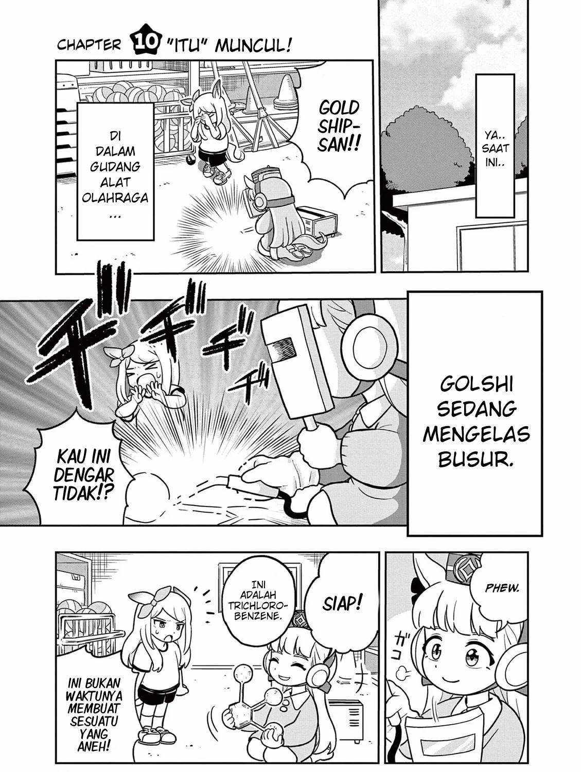 Uma Musume: Pisupisu☆Supisupi Golshi-chan Chapter 10 - halaman 1