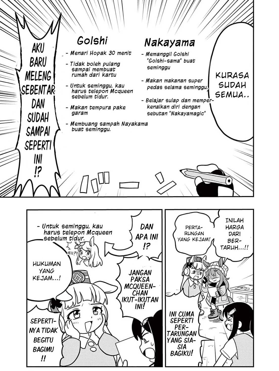 Uma Musume: Pisupisu☆Supisupi Golshi-chan Chapter 11 - halaman 19