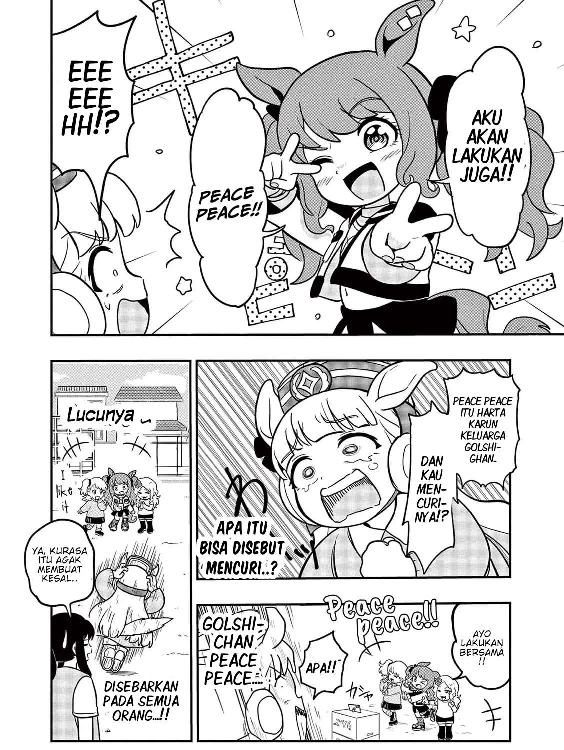 Uma Musume: Pisupisu☆Supisupi Golshi-chan Chapter 13 - halaman 8