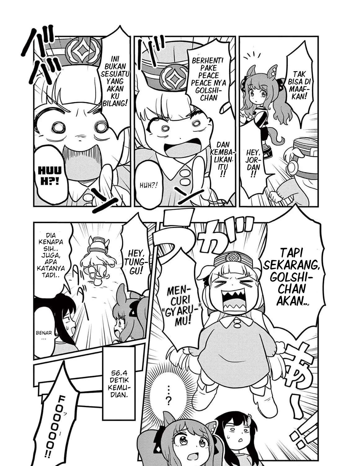 Uma Musume: Pisupisu☆Supisupi Golshi-chan Chapter 13 - halaman 9