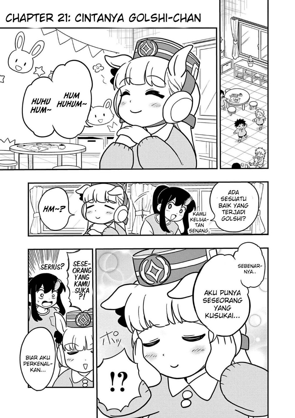 Uma Musume: Pisupisu☆Supisupi Golshi-chan Chapter 21 - halaman 1