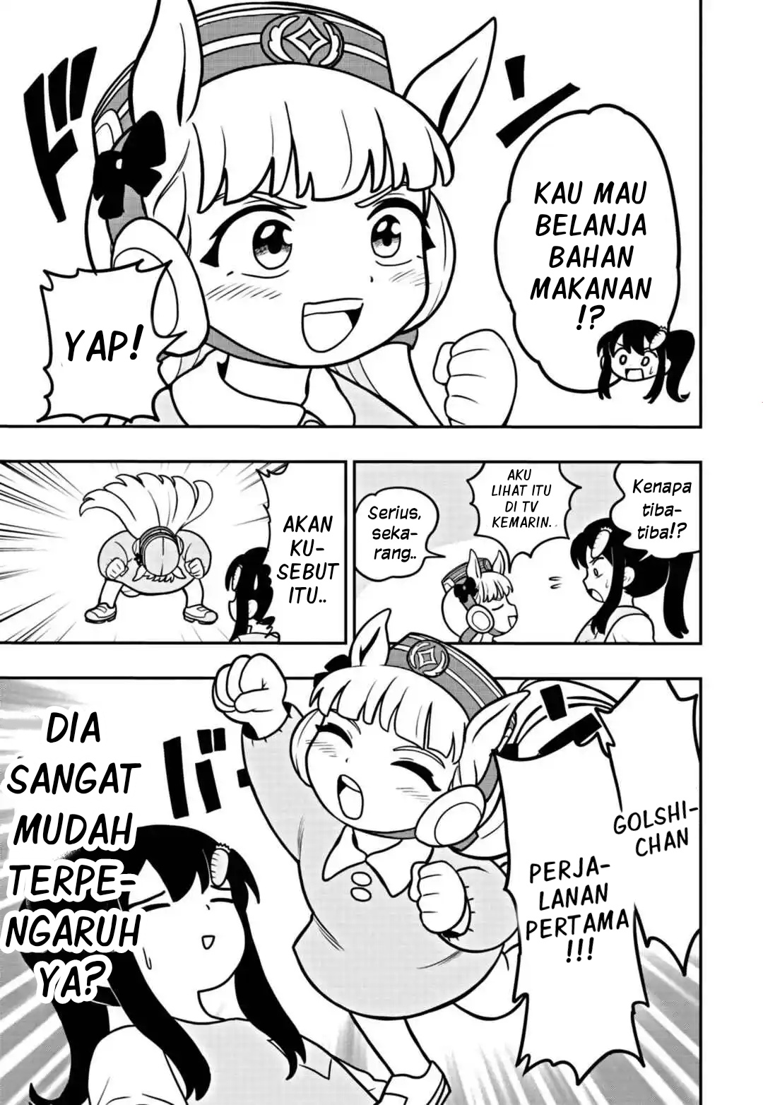 Uma Musume: Pisupisu☆Supisupi Golshi-chan Chapter 3 - halaman 3