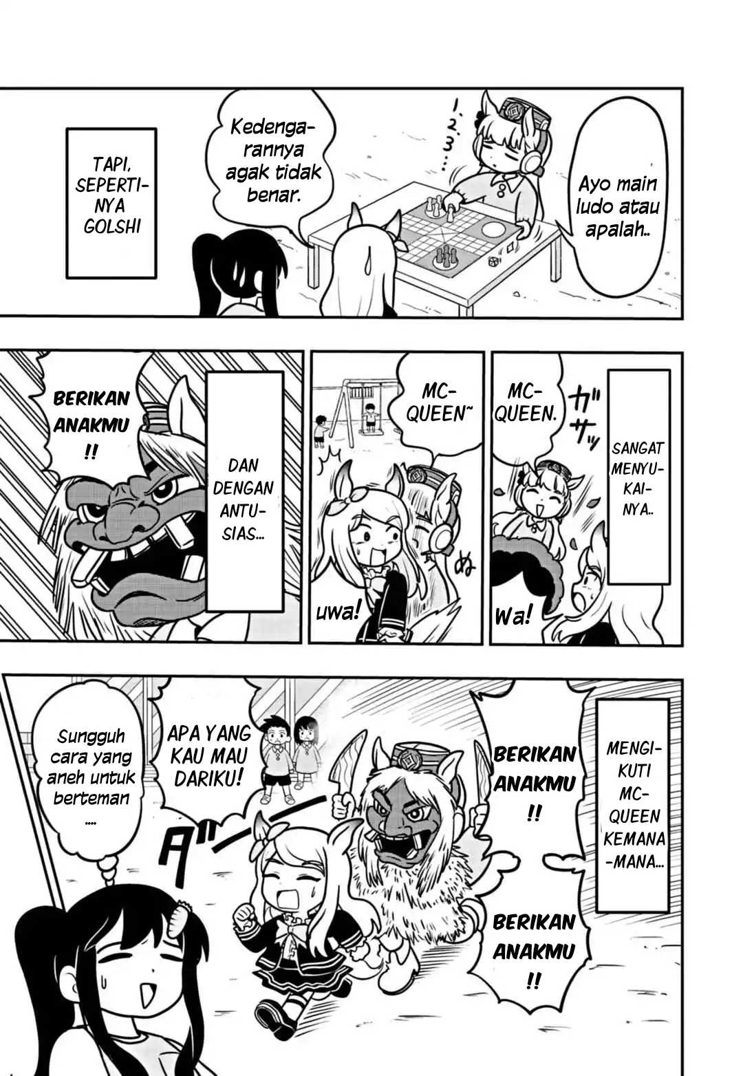 Uma Musume: Pisupisu☆Supisupi Golshi-chan Chapter 4 - halaman 11