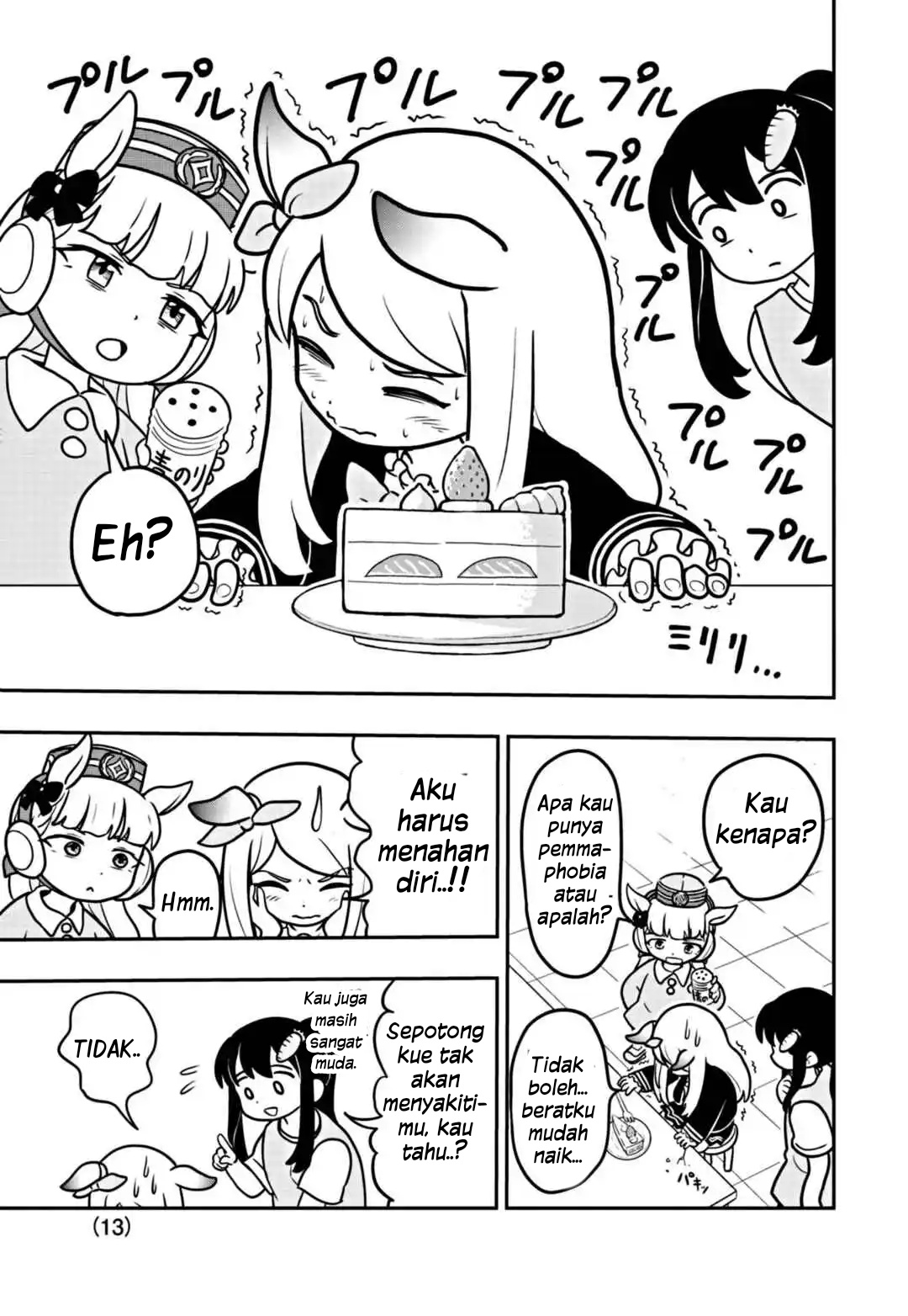Uma Musume: Pisupisu☆Supisupi Golshi-chan Chapter 4 - halaman 13