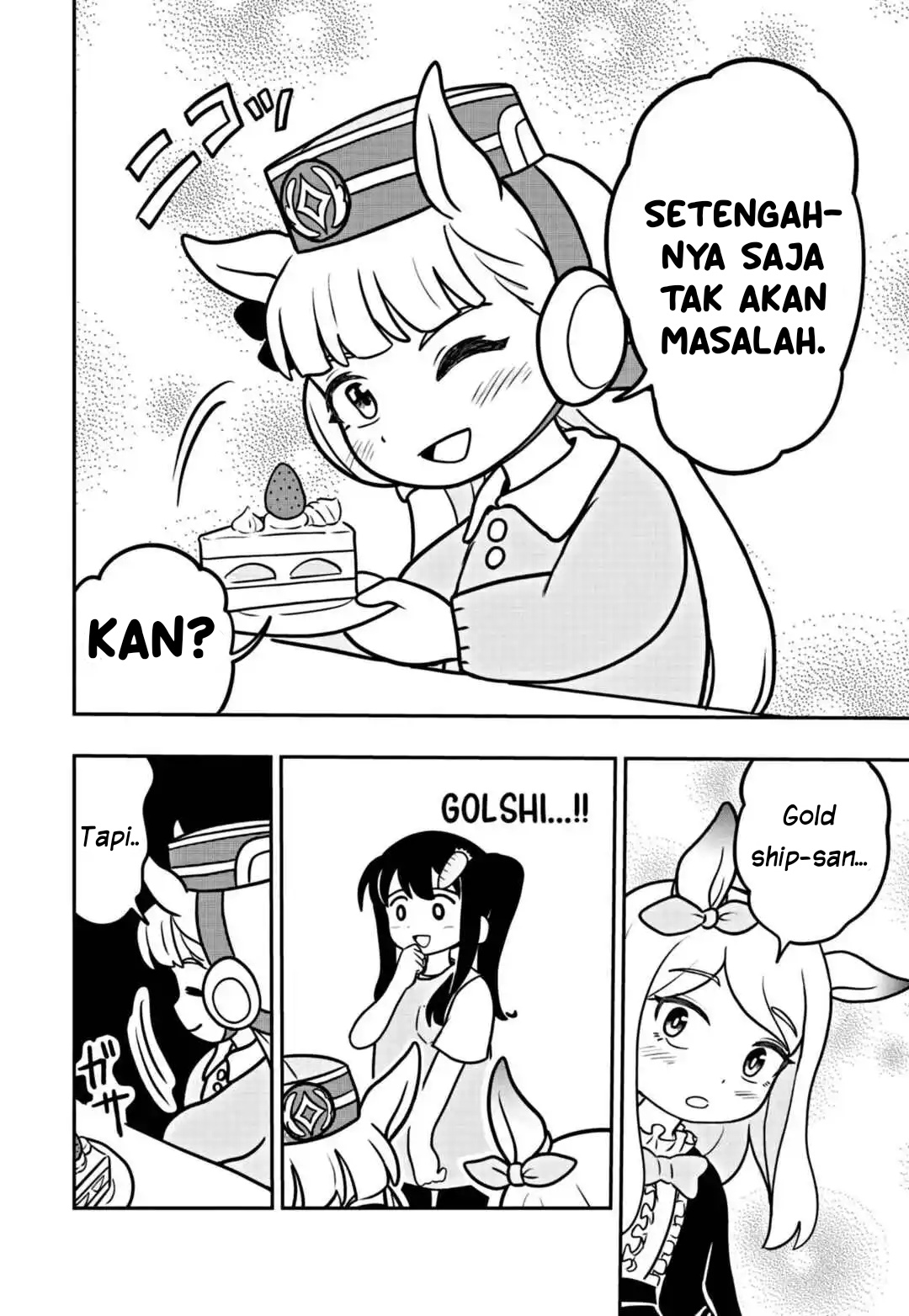 Uma Musume: Pisupisu☆Supisupi Golshi-chan Chapter 4 - halaman 16