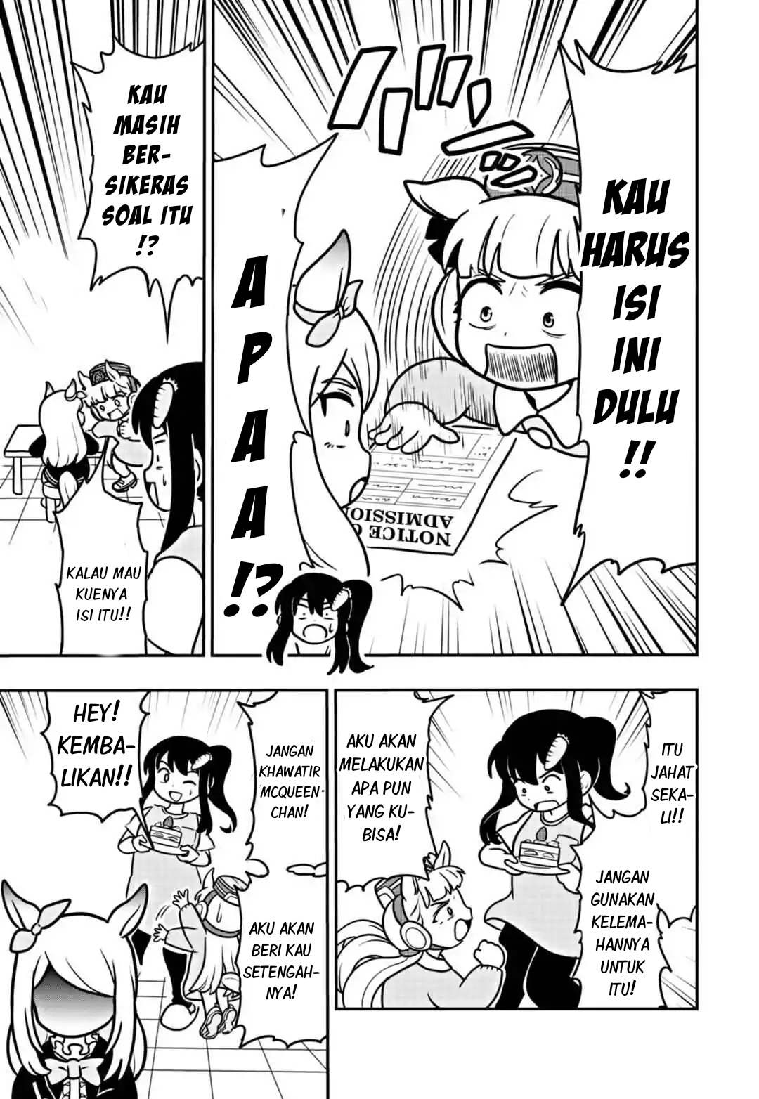Uma Musume: Pisupisu☆Supisupi Golshi-chan Chapter 4 - halaman 17