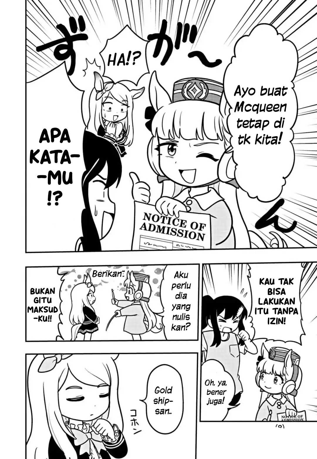 Uma Musume: Pisupisu☆Supisupi Golshi-chan Chapter 4 - halaman 8