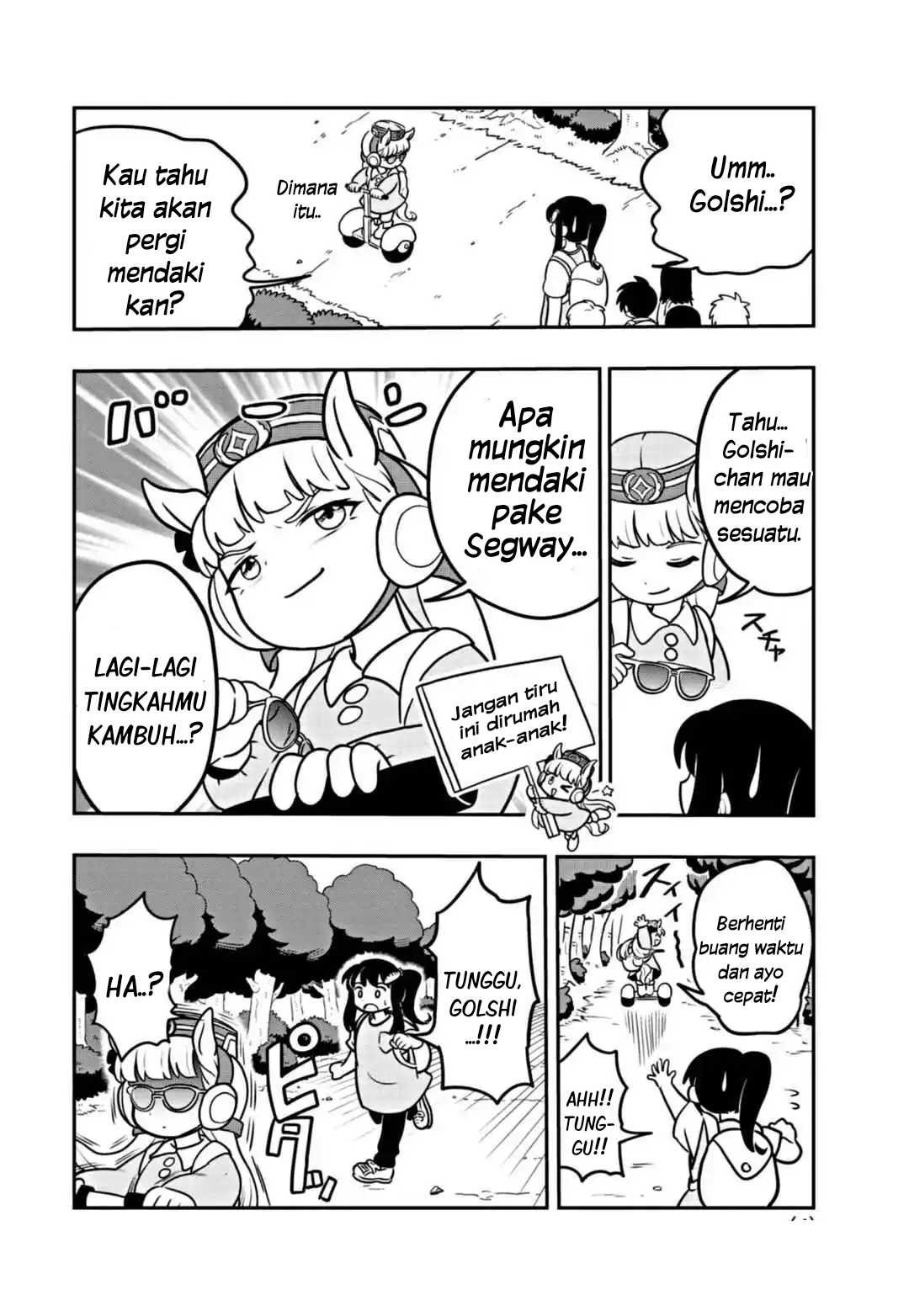 Uma Musume: Pisupisu☆Supisupi Golshi-chan Chapter 7 - halaman 4
