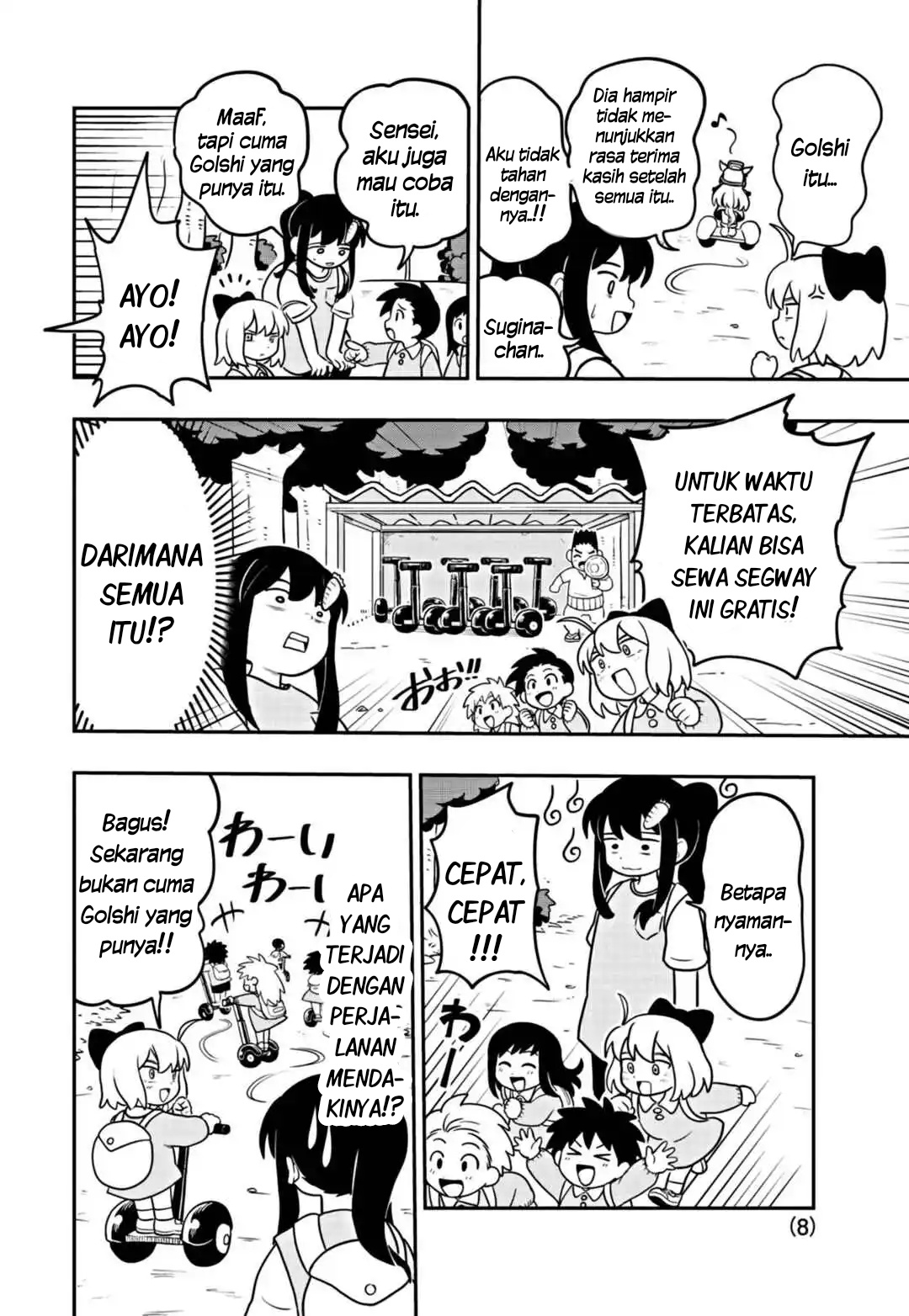 Uma Musume: Pisupisu☆Supisupi Golshi-chan Chapter 7 - halaman 8