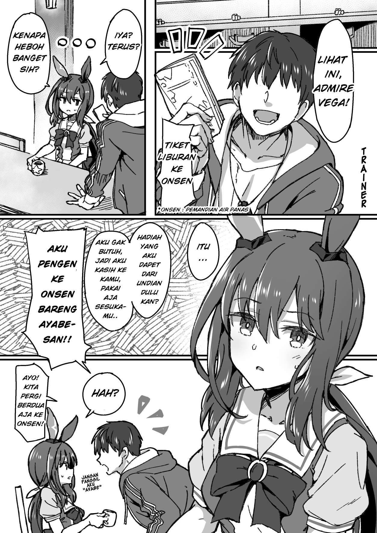 Uma Musume Pretty Derby - Admire Vega is Suki (Doujinshi) Chapter 3 - halaman 2