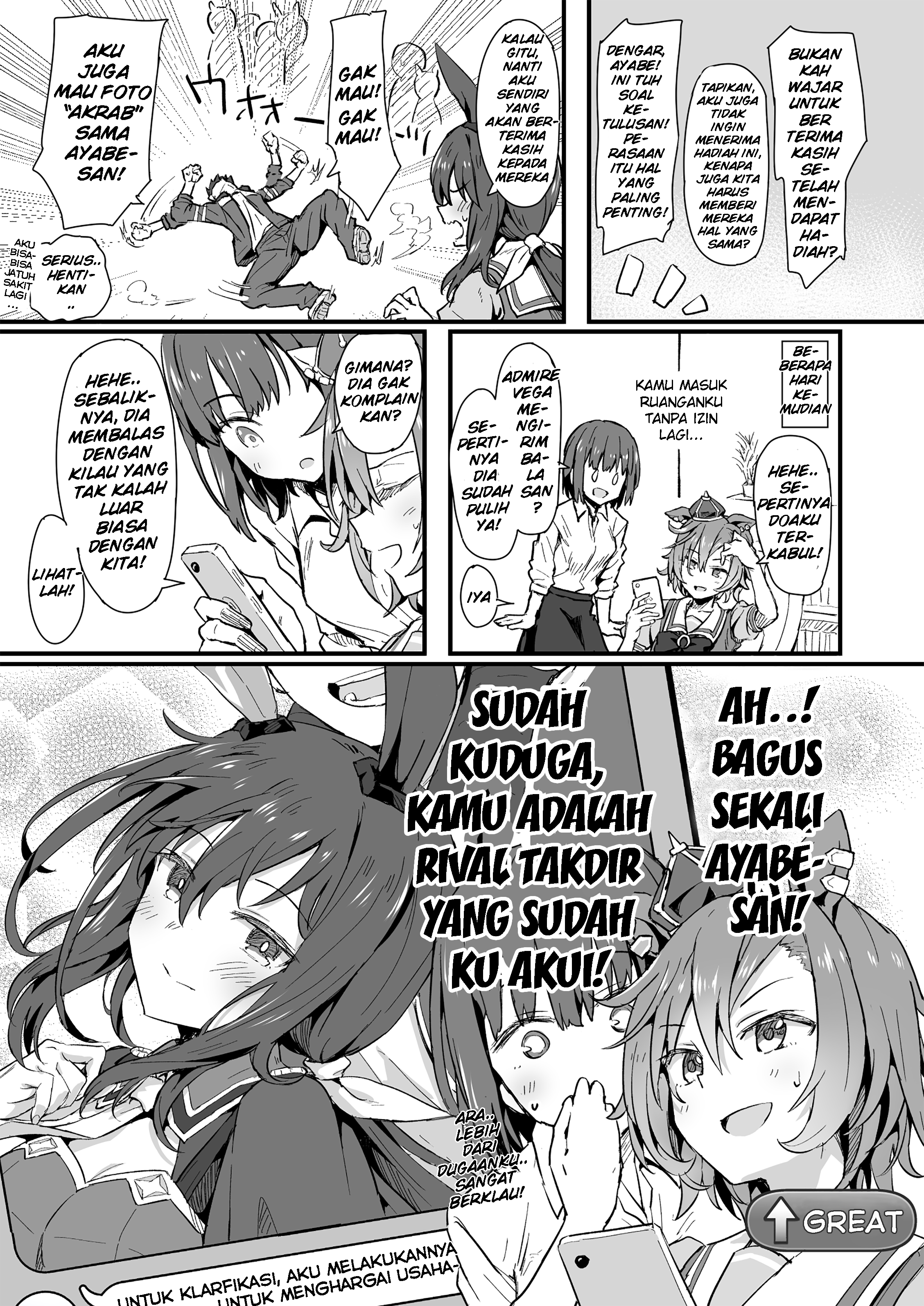 Uma Musume Pretty Derby - Admire Vega is Suki (Doujinshi) Chapter 7 - halaman 3