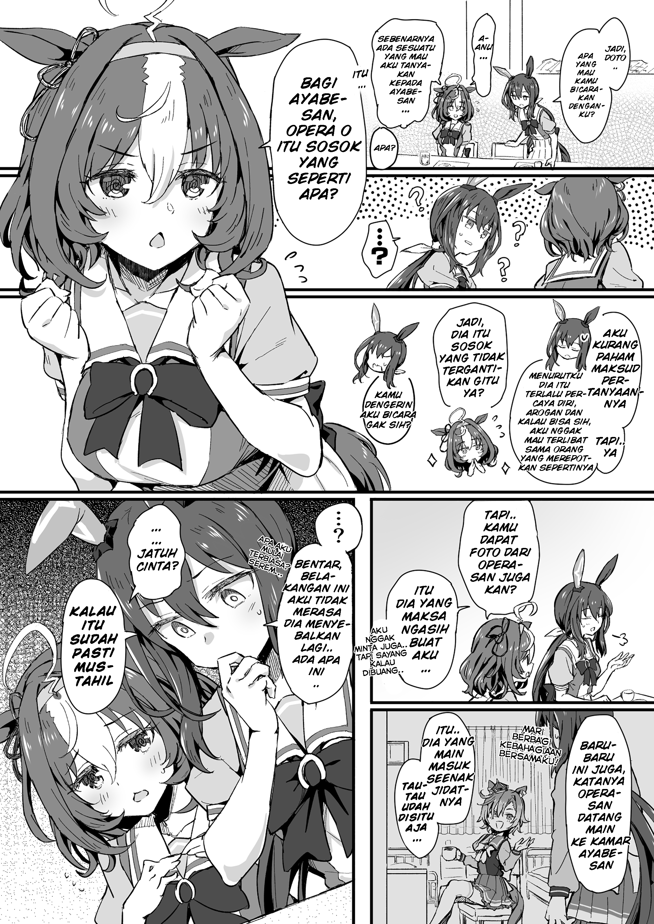 Uma Musume Pretty Derby - Admire Vega is Suki (Doujinshi) Chapter 8 - halaman 1