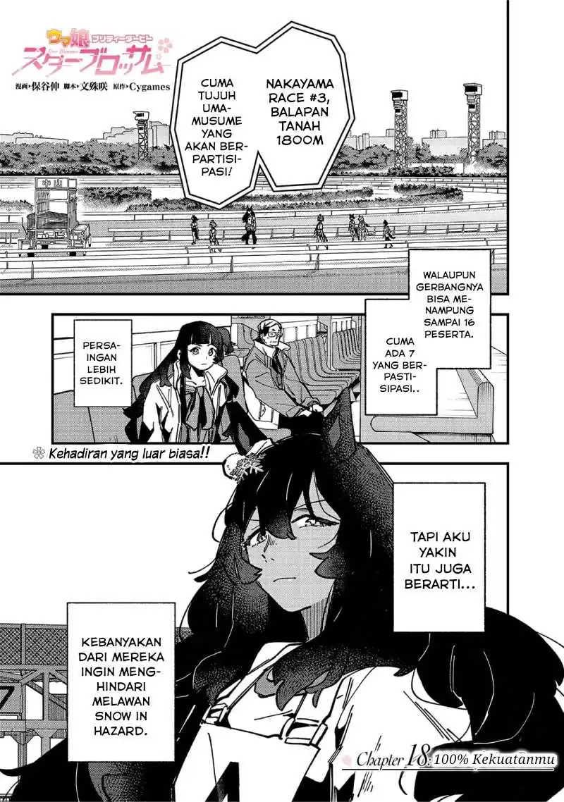 Uma Musume: Pretty Derby - Star Blossom Chapter 18 - halaman 1