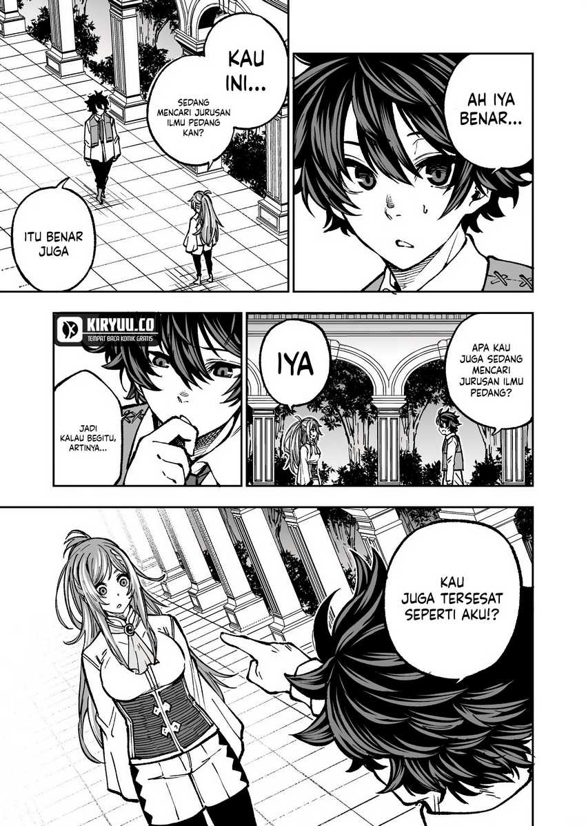 Umarekawatta Kensei, Kenshi ga Reiguu sareru Majutsu Shijou Shugi no Gakuen de Musou suru Chapter 1 - halaman 17