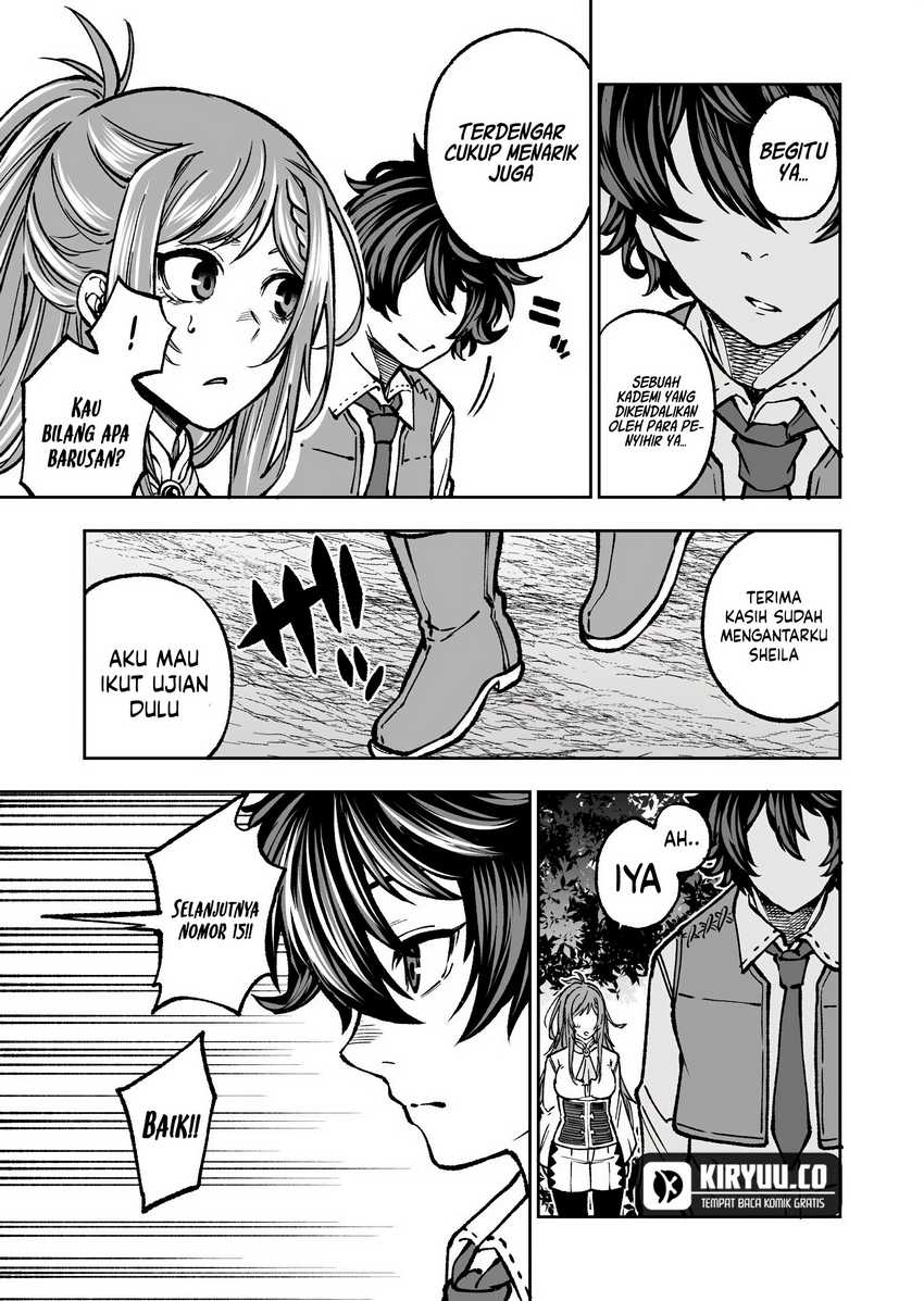 Umarekawatta Kensei, Kenshi ga Reiguu sareru Majutsu Shijou Shugi no Gakuen de Musou suru Chapter 1 - halaman 25