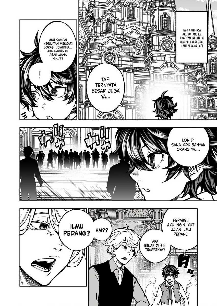 Umarekawatta Kensei, Kenshi ga Reiguu sareru Majutsu Shijou Shugi no Gakuen de Musou suru Chapter 1 - halaman 8