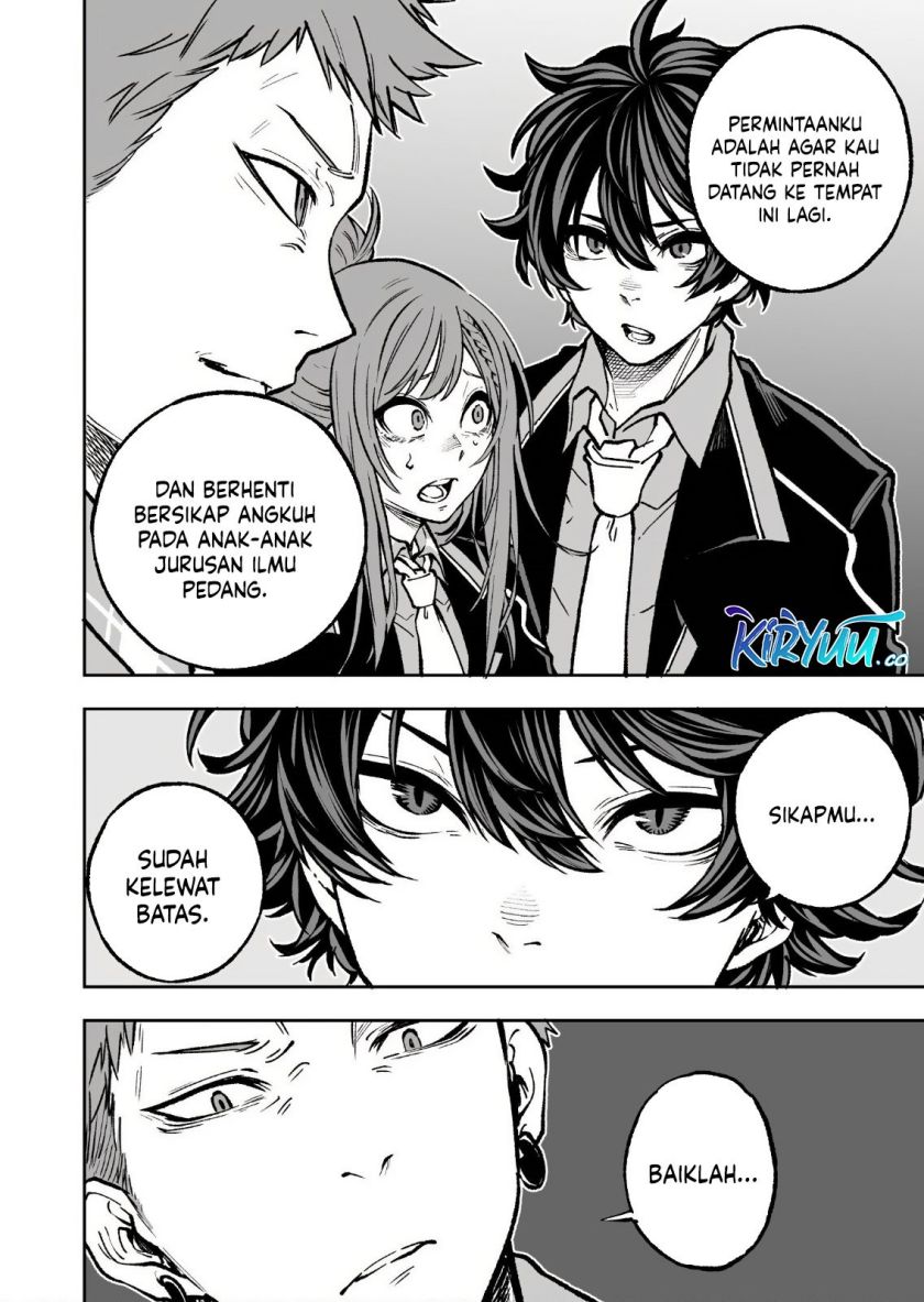 Umarekawatta Kensei, Kenshi ga Reiguu sareru Majutsu Shijou Shugi no Gakuen de Musou suru Chapter 2 - halaman 15