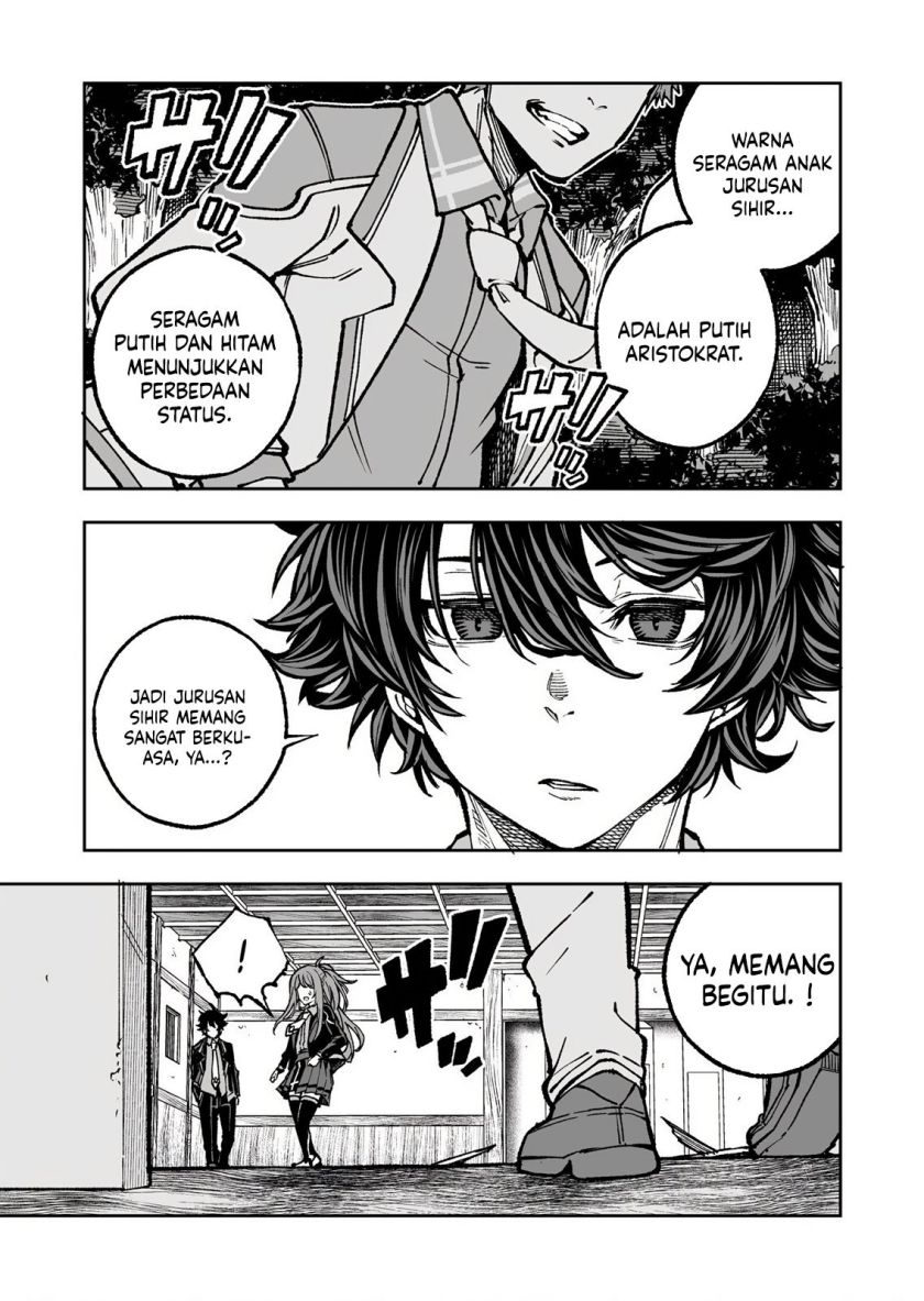 Umarekawatta Kensei, Kenshi ga Reiguu sareru Majutsu Shijou Shugi no Gakuen de Musou suru Chapter 2 - halaman 2