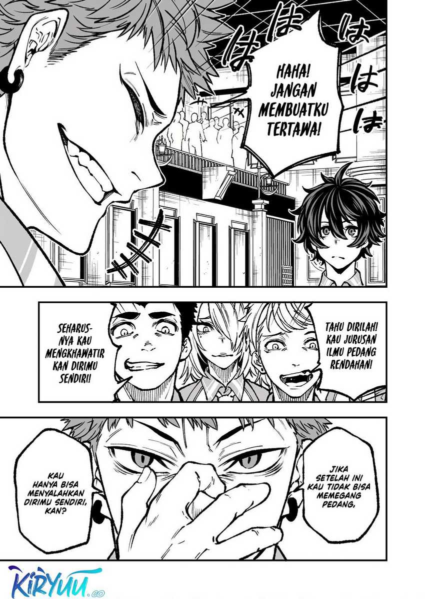 Umarekawatta Kensei, Kenshi ga Reiguu sareru Majutsu Shijou Shugi no Gakuen de Musou suru Chapter 3 - halaman 5