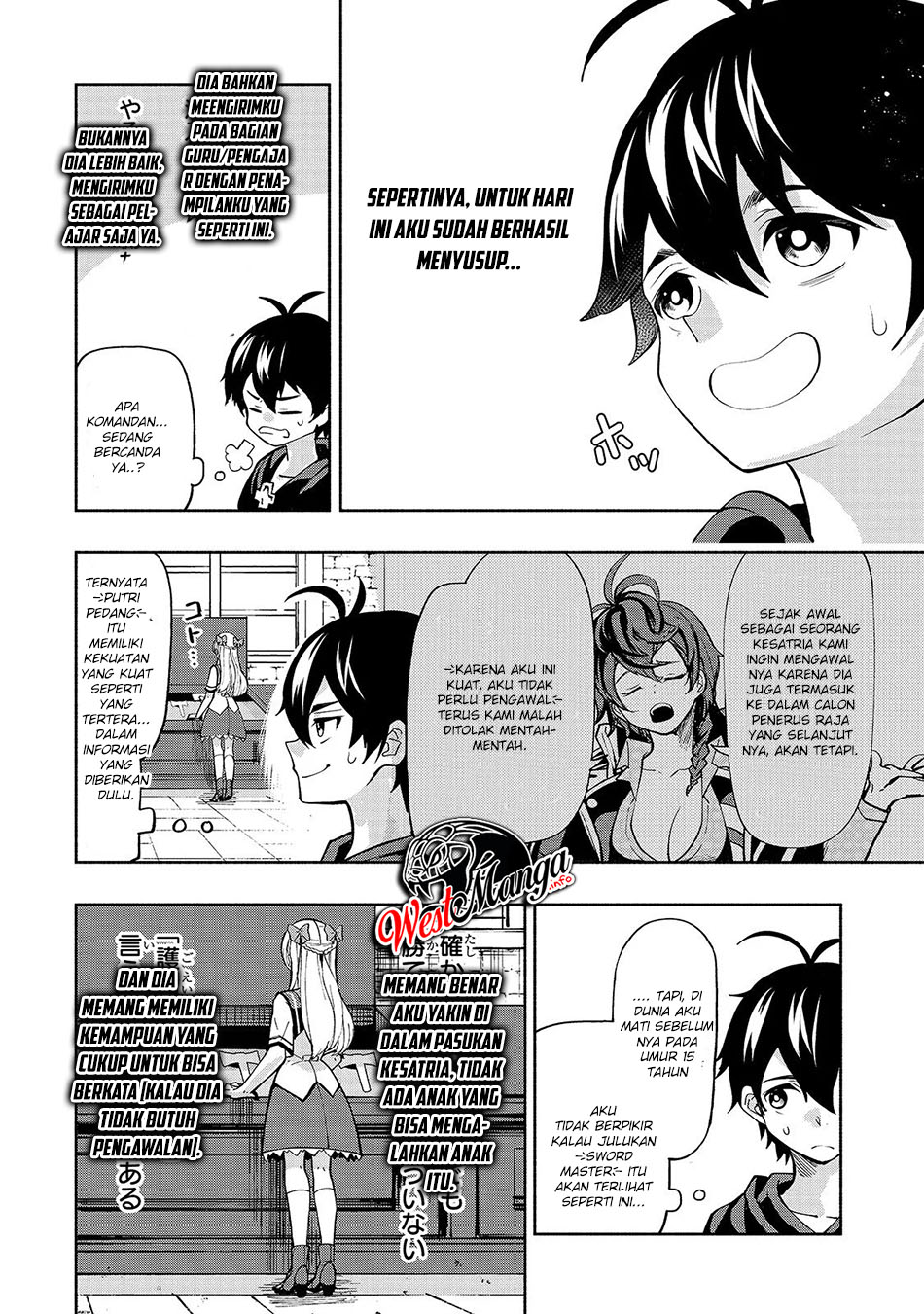 Umarekawatta “Kensei” wa Raku o Shitai Chapter 1.5 - halaman 22