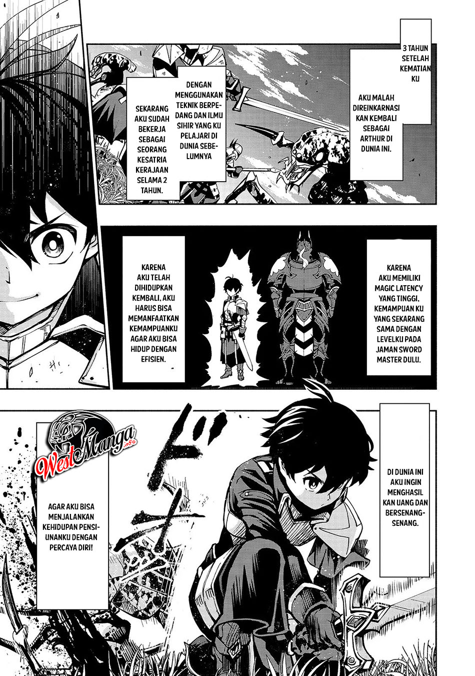 Umarekawatta “Kensei” wa Raku o Shitai Chapter 1 - halaman 10