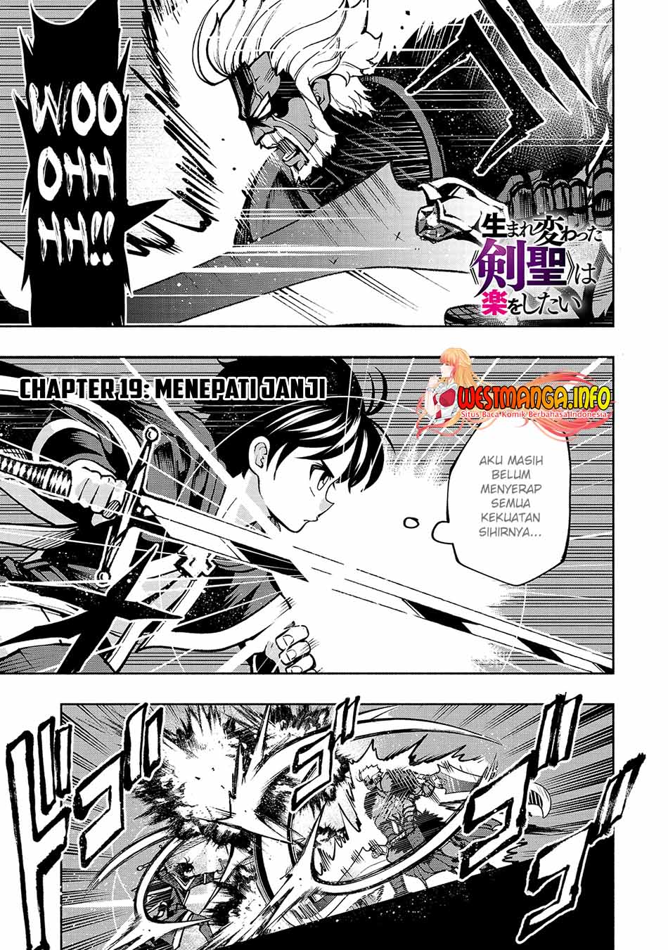 Umarekawatta “Kensei” wa Raku o Shitai Chapter 19 - halaman 2