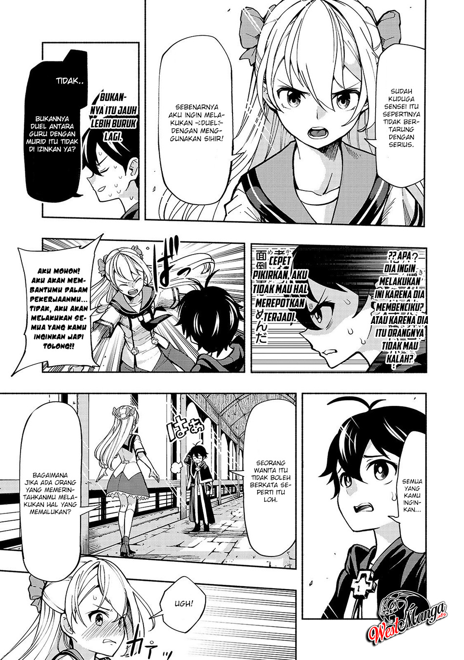 Umarekawatta “Kensei” wa Raku o Shitai Chapter 2 - halaman 8