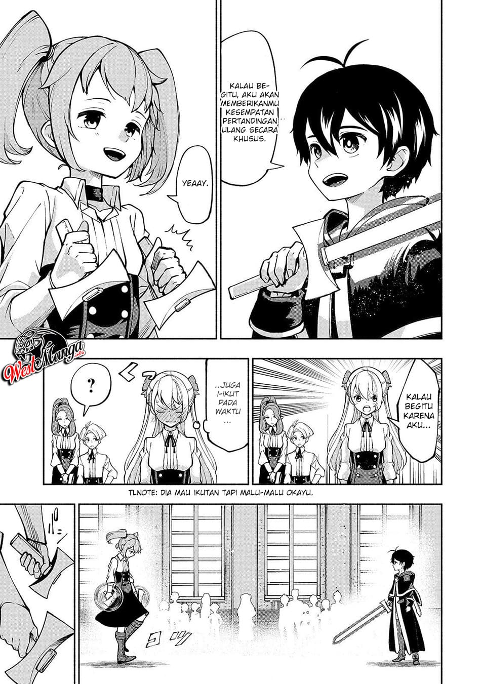 Umarekawatta “Kensei” wa Raku o Shitai Chapter 4 - halaman 24