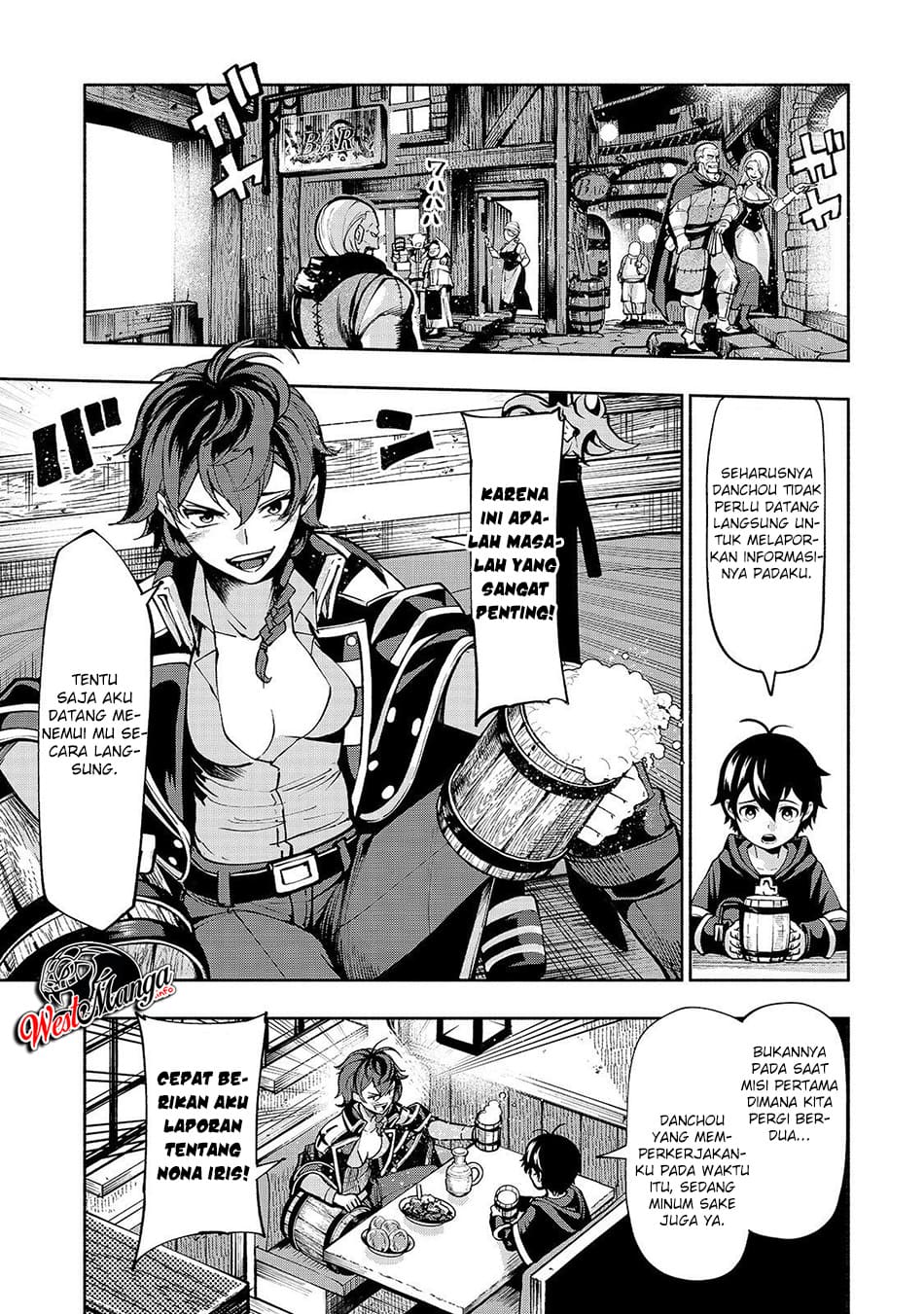 Umarekawatta “Kensei” wa Raku o Shitai Chapter 4 - halaman 3