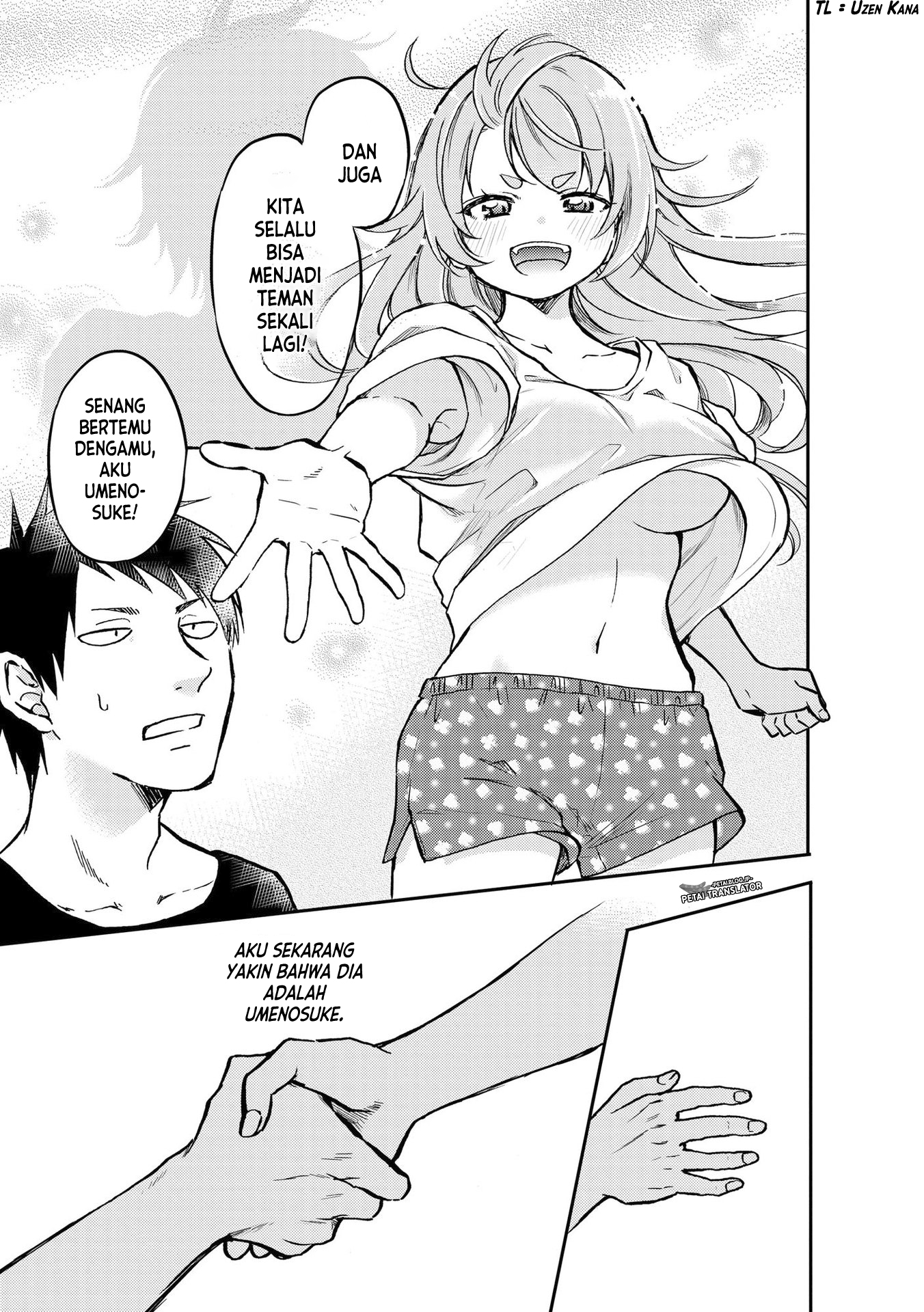 Umenosuke-kun wa Danshiryou no Onnanoko Chapter 1 - halaman 13