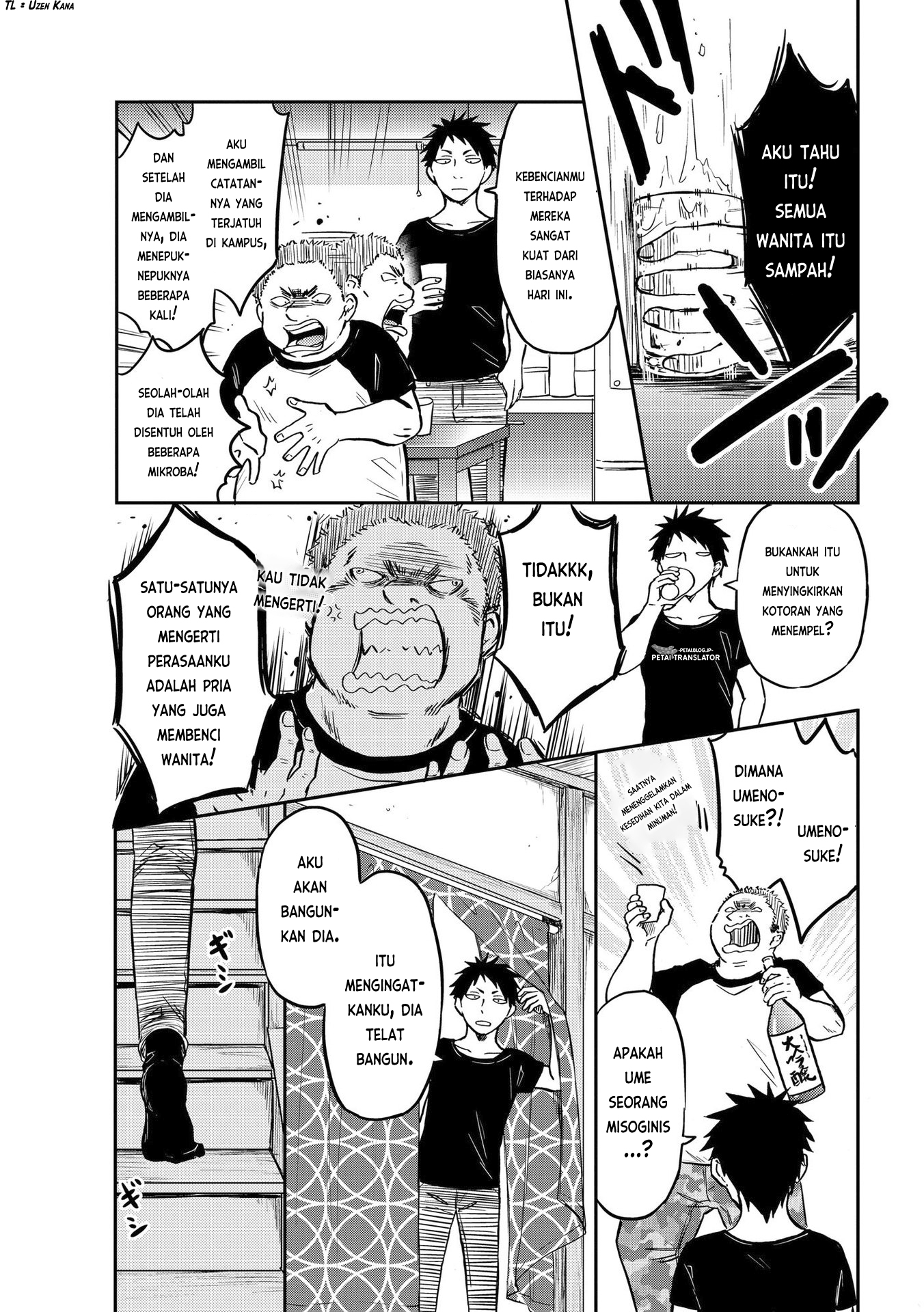 Umenosuke-kun wa Danshiryou no Onnanoko Chapter 1 - halaman 2
