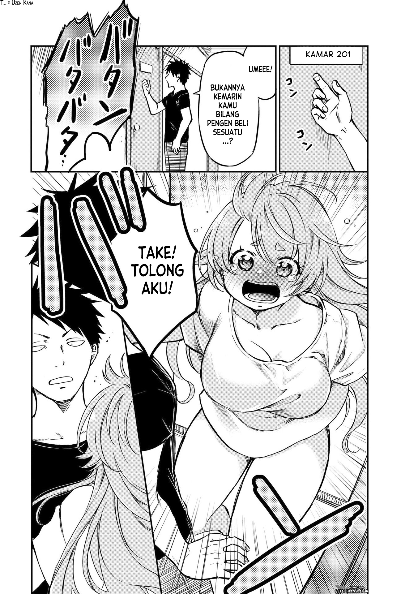 Umenosuke-kun wa Danshiryou no Onnanoko Chapter 1 - halaman 3