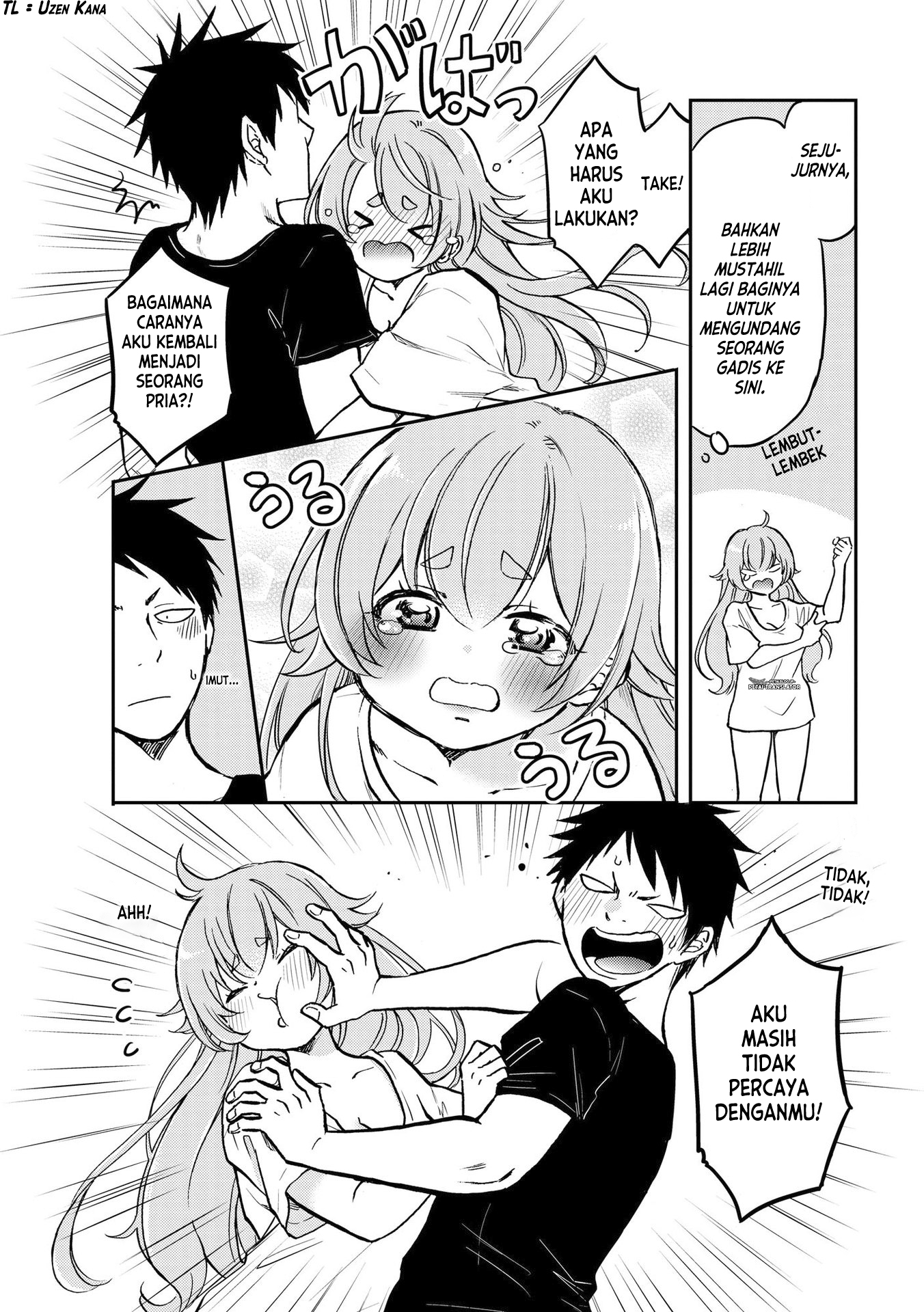 Umenosuke-kun wa Danshiryou no Onnanoko Chapter 1 - halaman 6