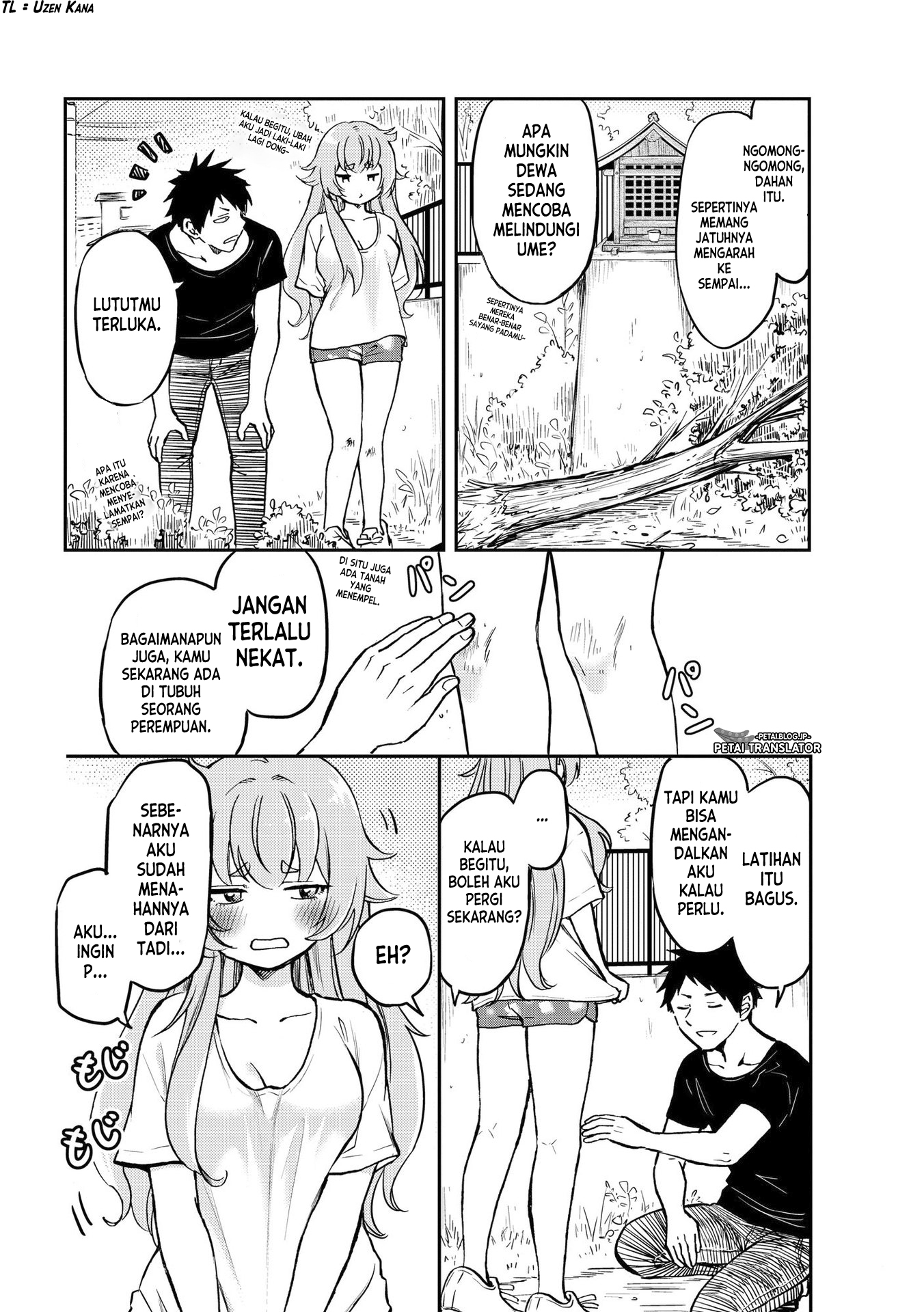 Umenosuke-kun wa Danshiryou no Onnanoko Chapter 2 - halaman 13