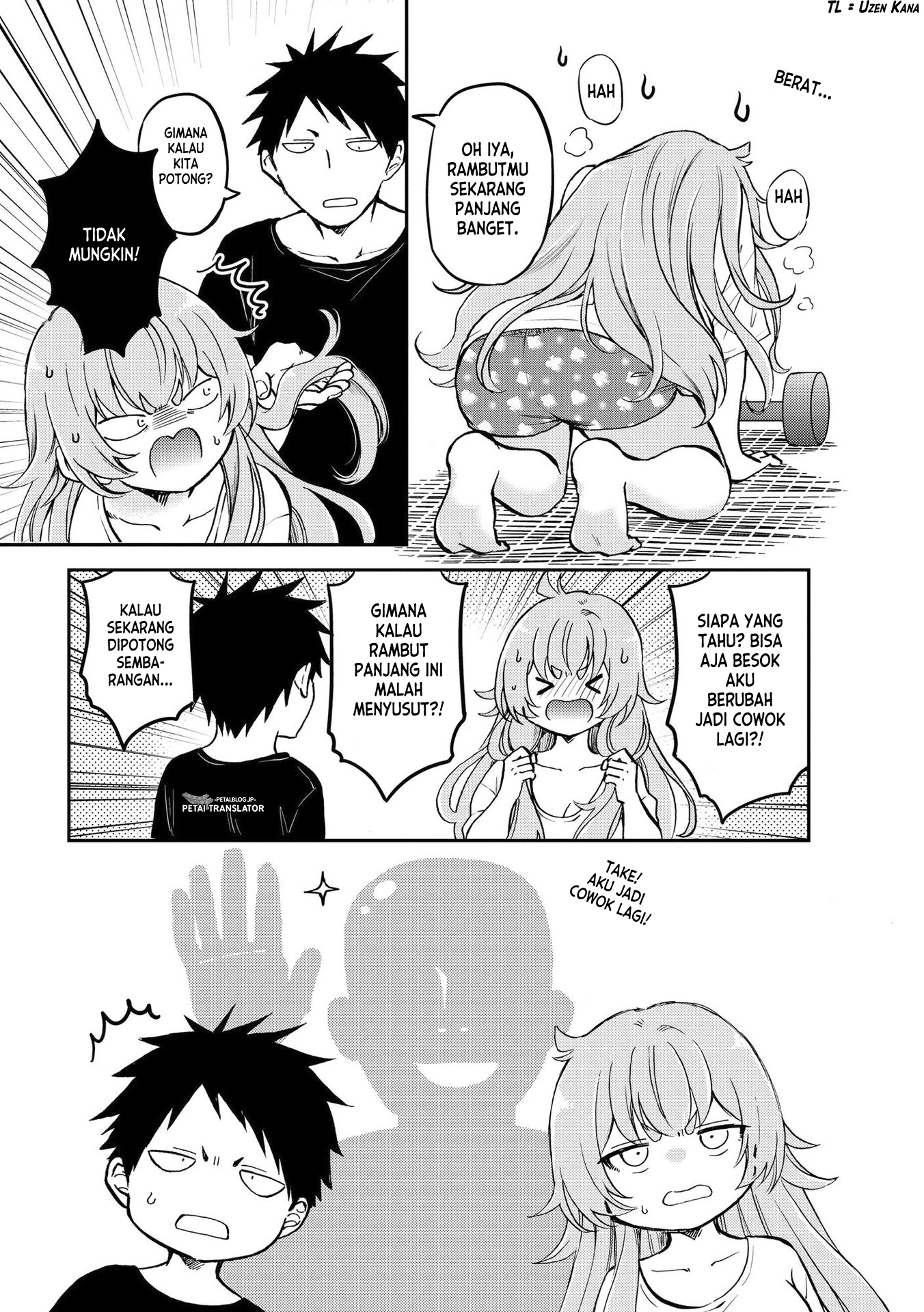 Umenosuke-kun wa Danshiryou no Onnanoko Chapter 2 - halaman 3